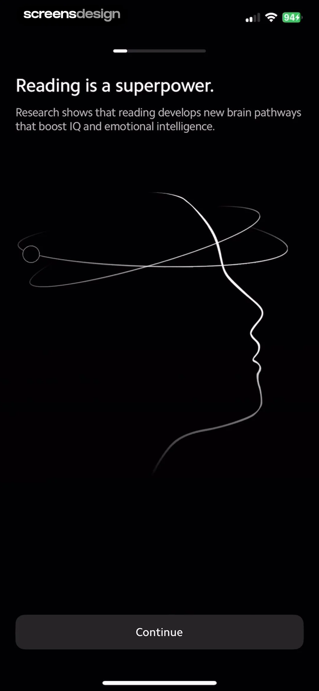 Matter: Reading App screen 4