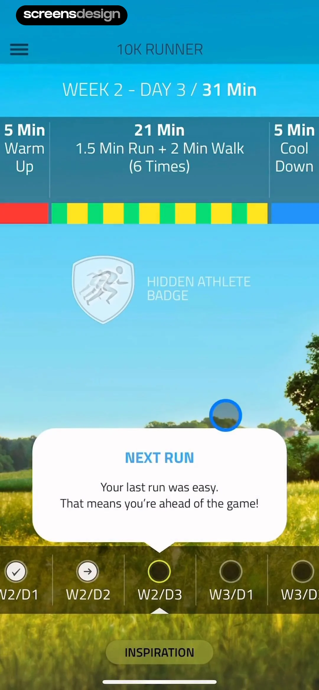 10K Runner, Couch to 10K Run screen 43
