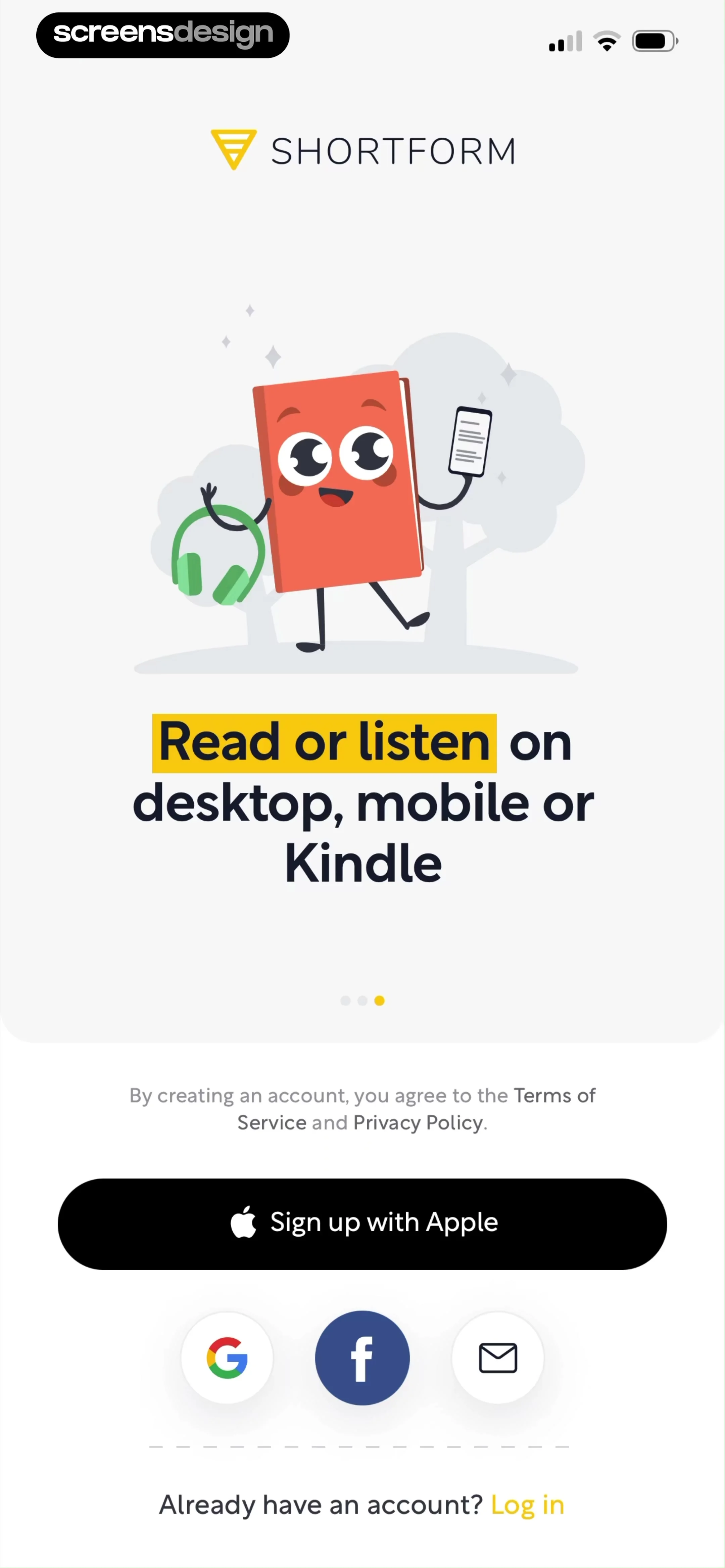 Shortform Daily Book Summaries screen 4