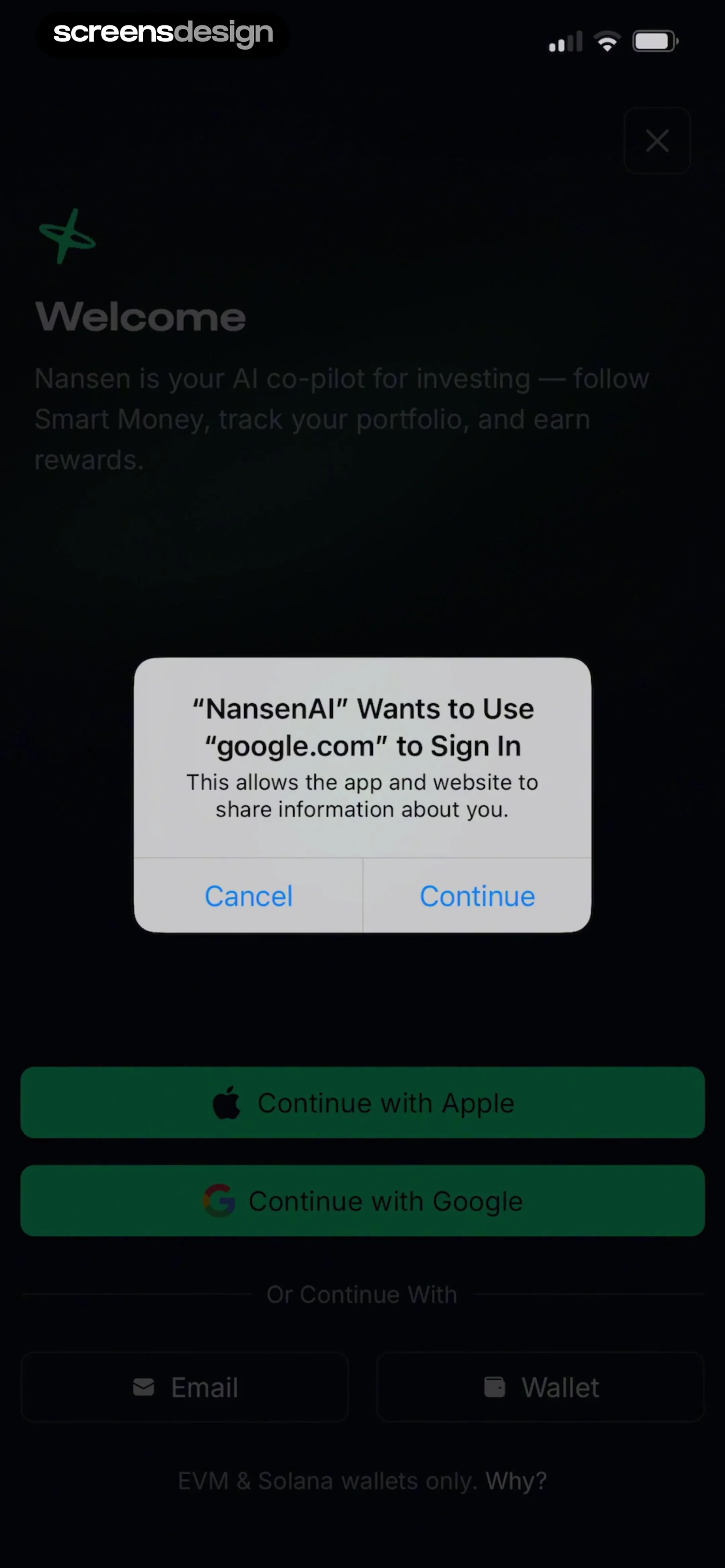 Nansen AI screen 6