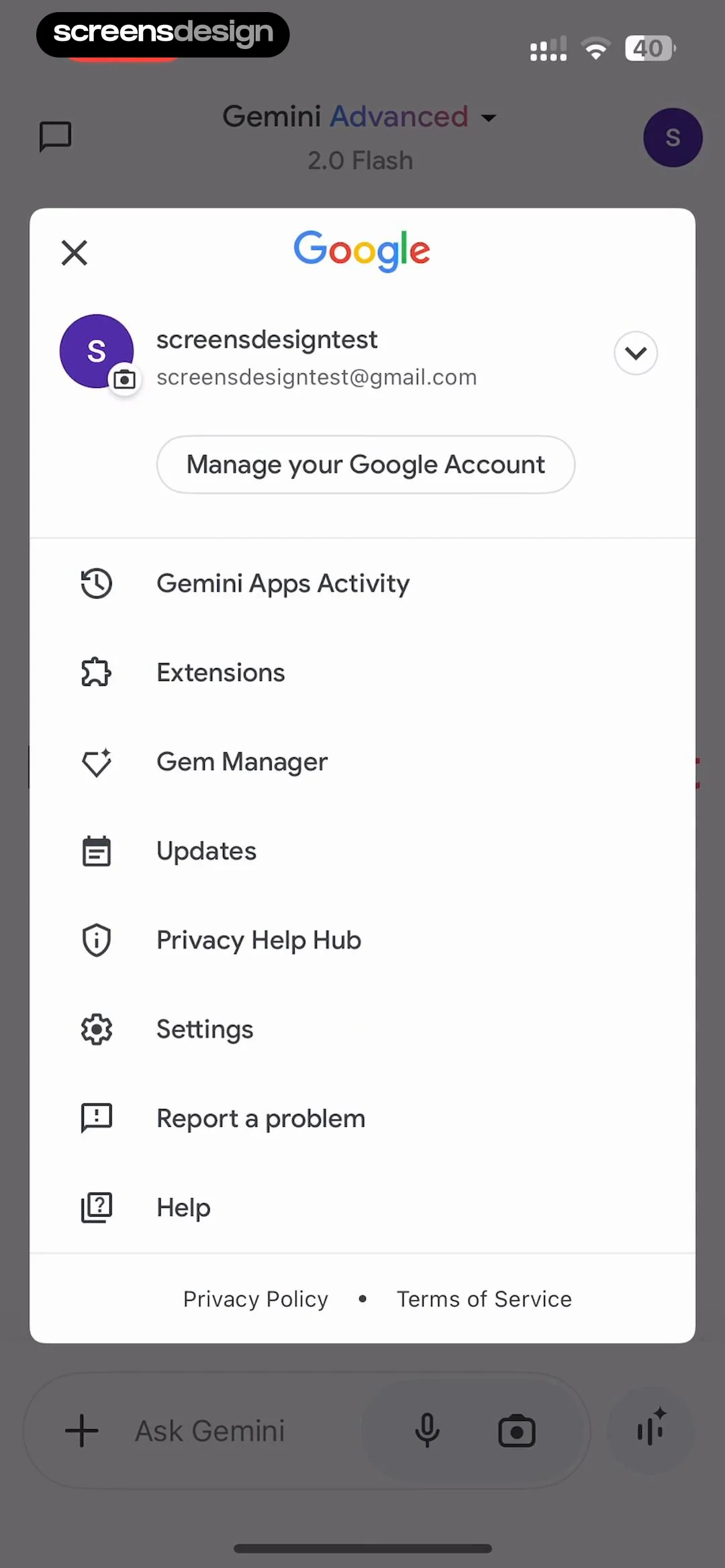 Google Gemini screen 65
