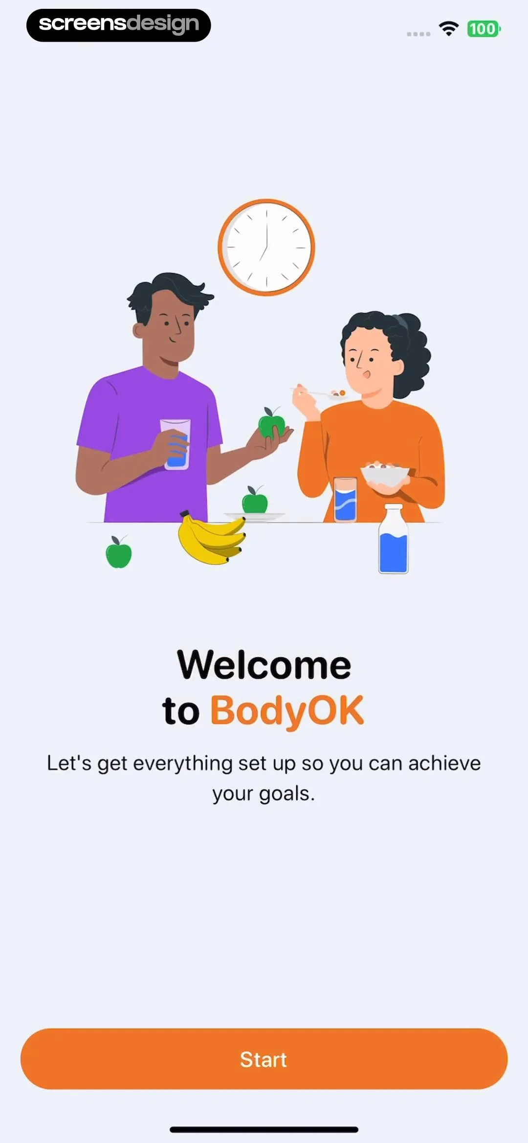 BodyOK: Intermittent Fasting screen 2