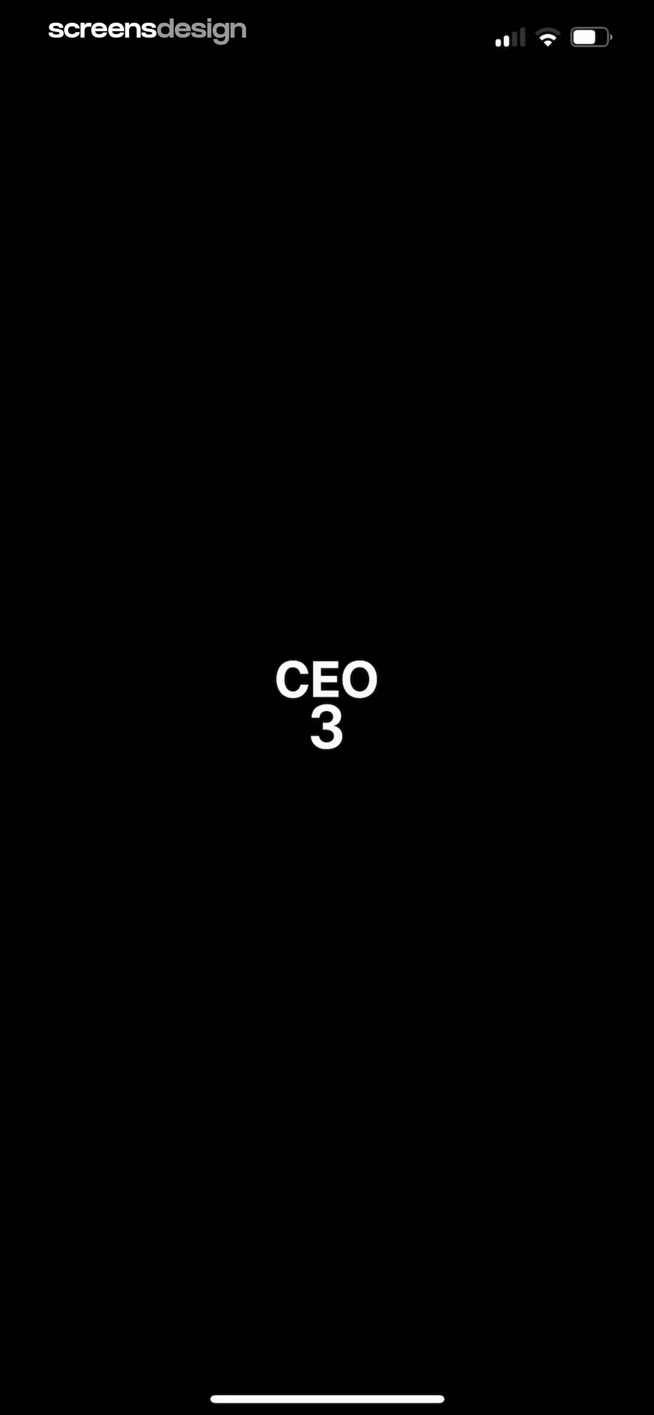 Ceo3 : AI Video Generator screen 1