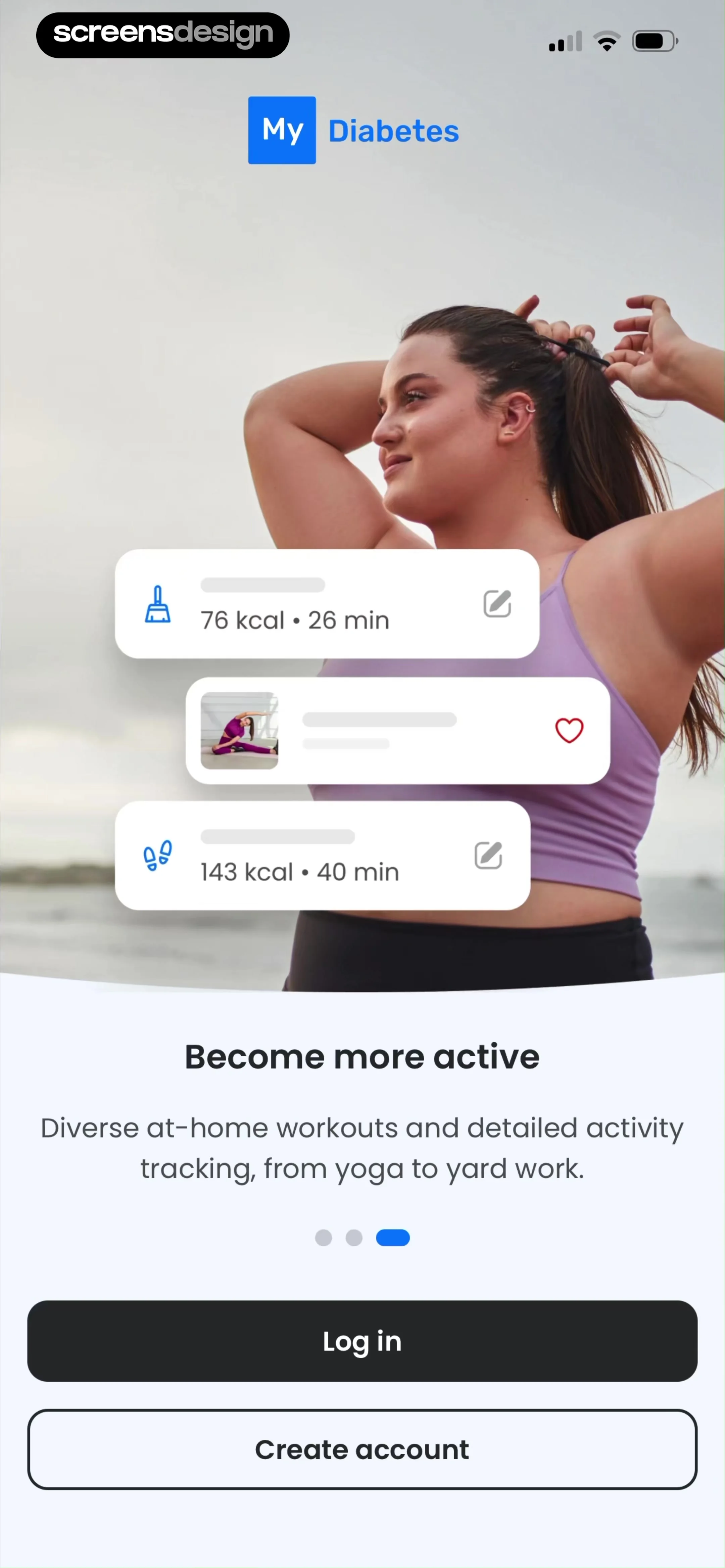 MyDiabetes: Sugar & Meal Log screen 7