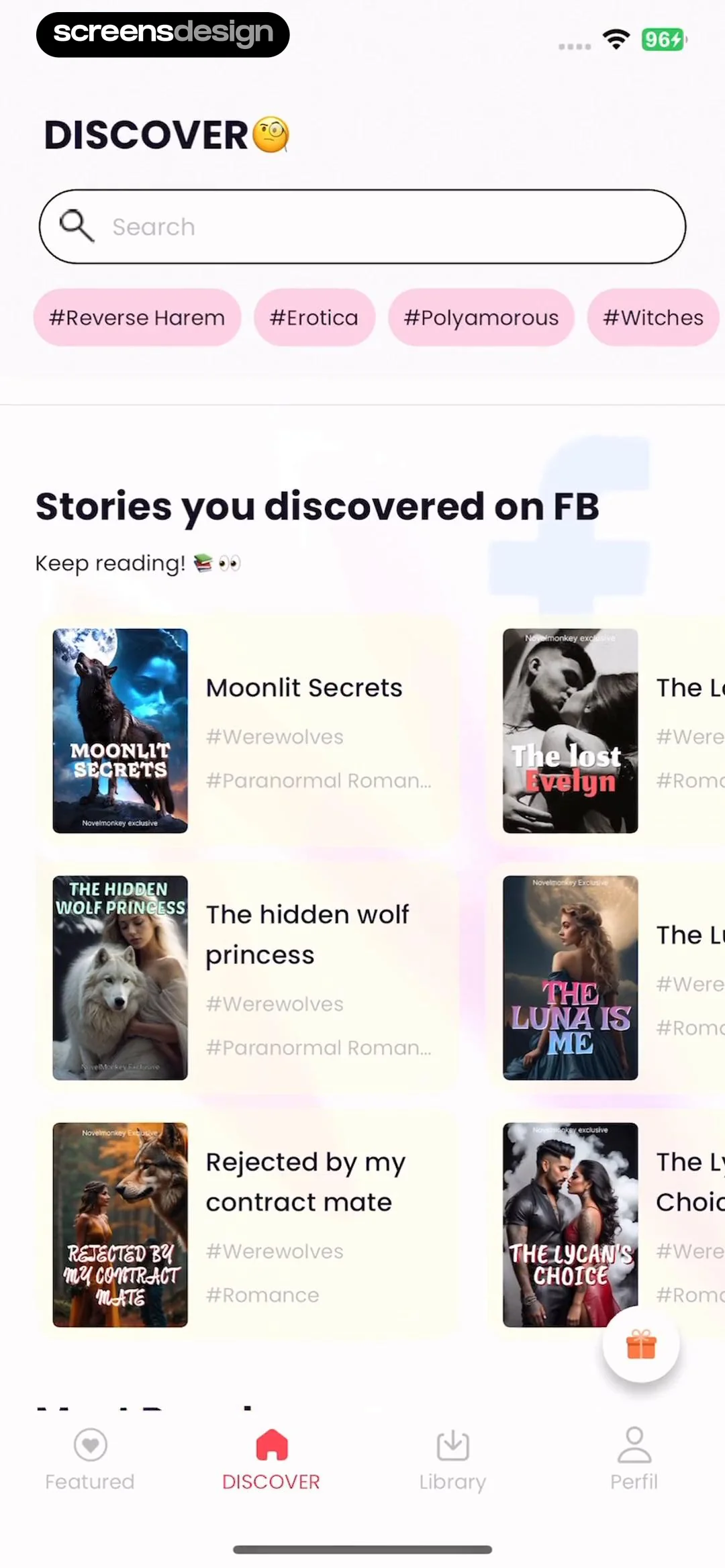 Fictio - Good Novels, Stories screen 8