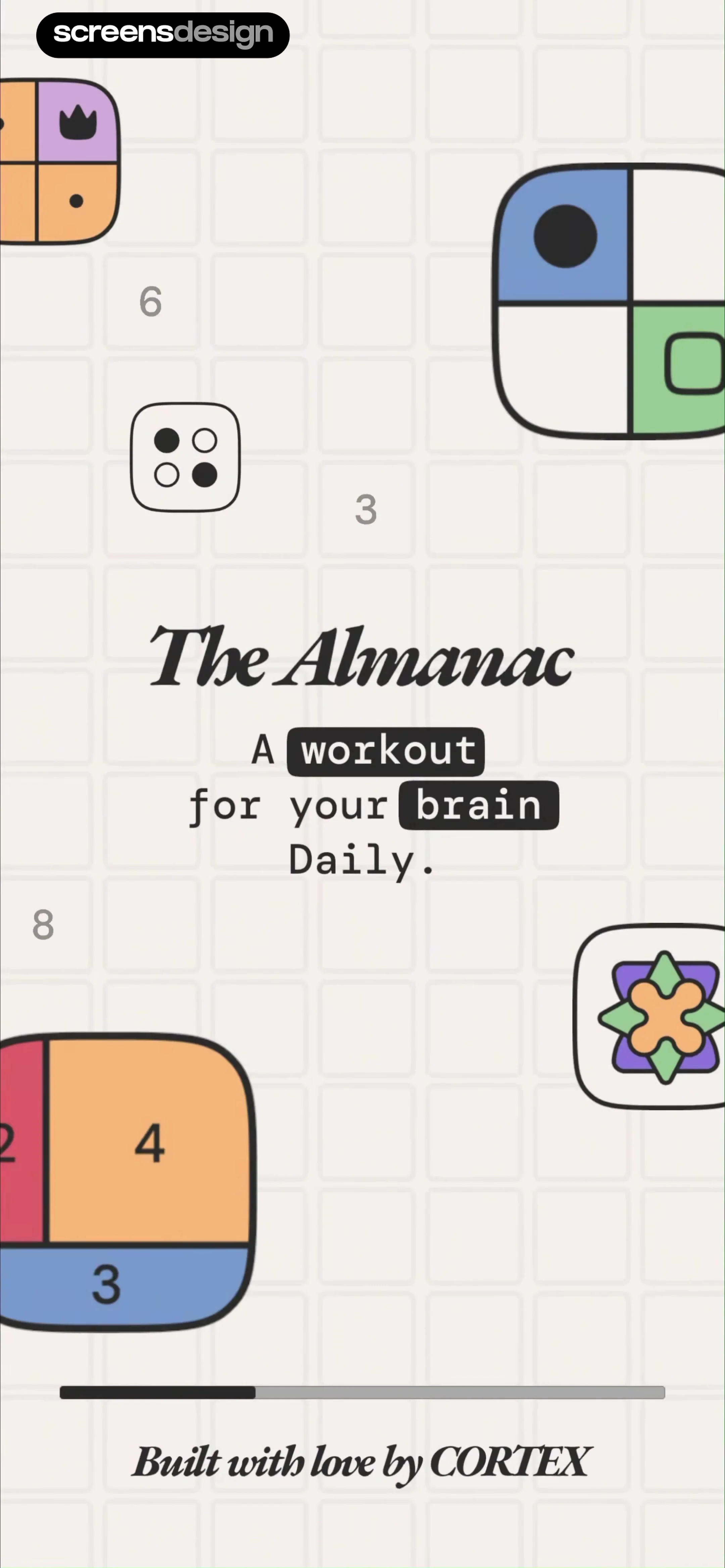 The Almanac screen 1