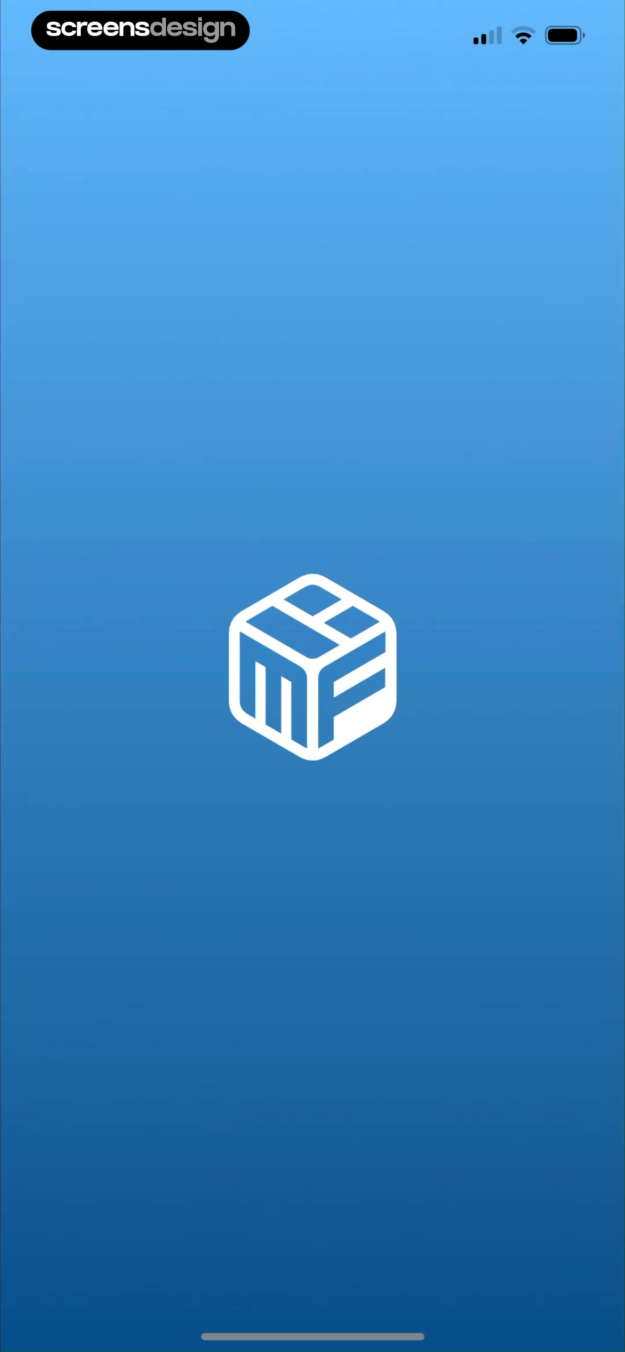 MacrosFirst - Macro Tracker screen 1