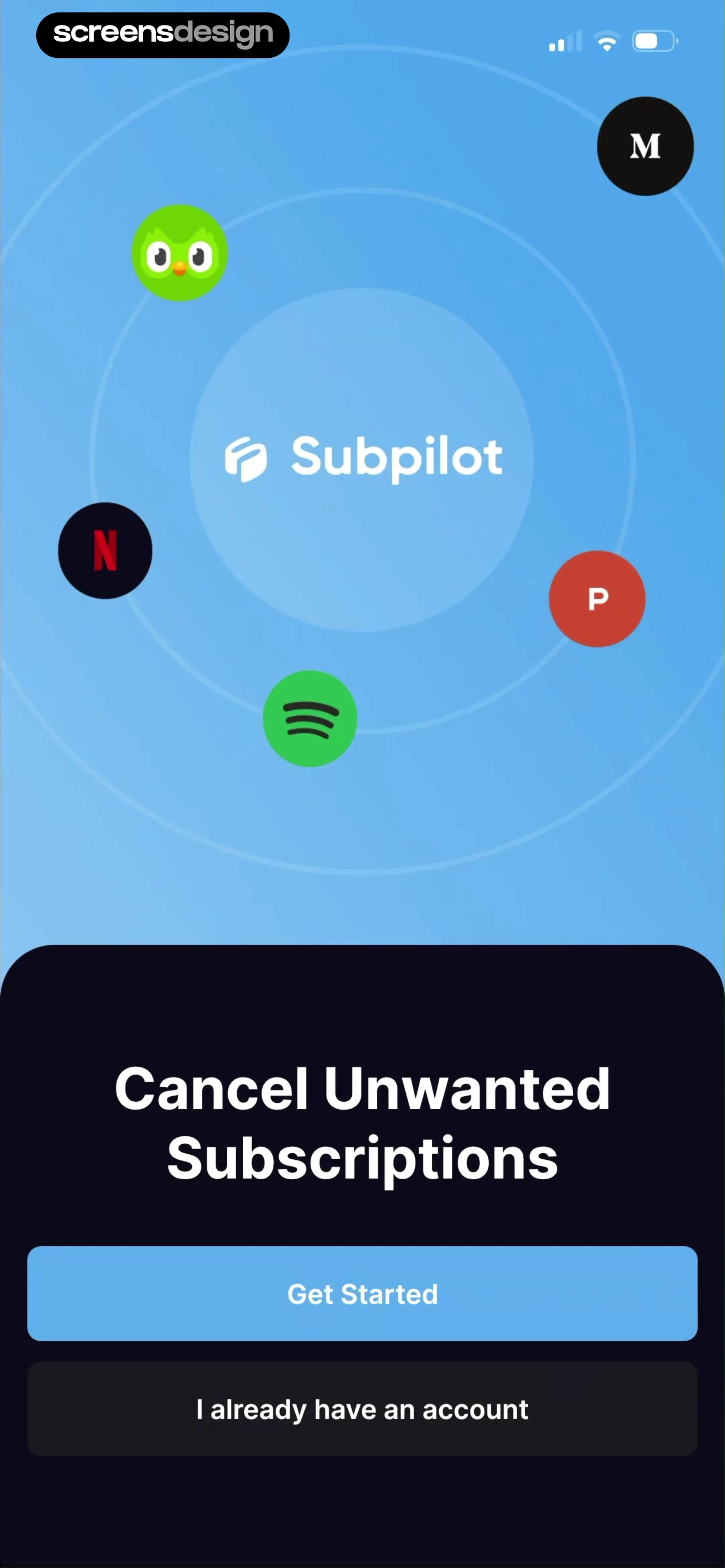 SubPilot: Cancel Subscriptions screen 3