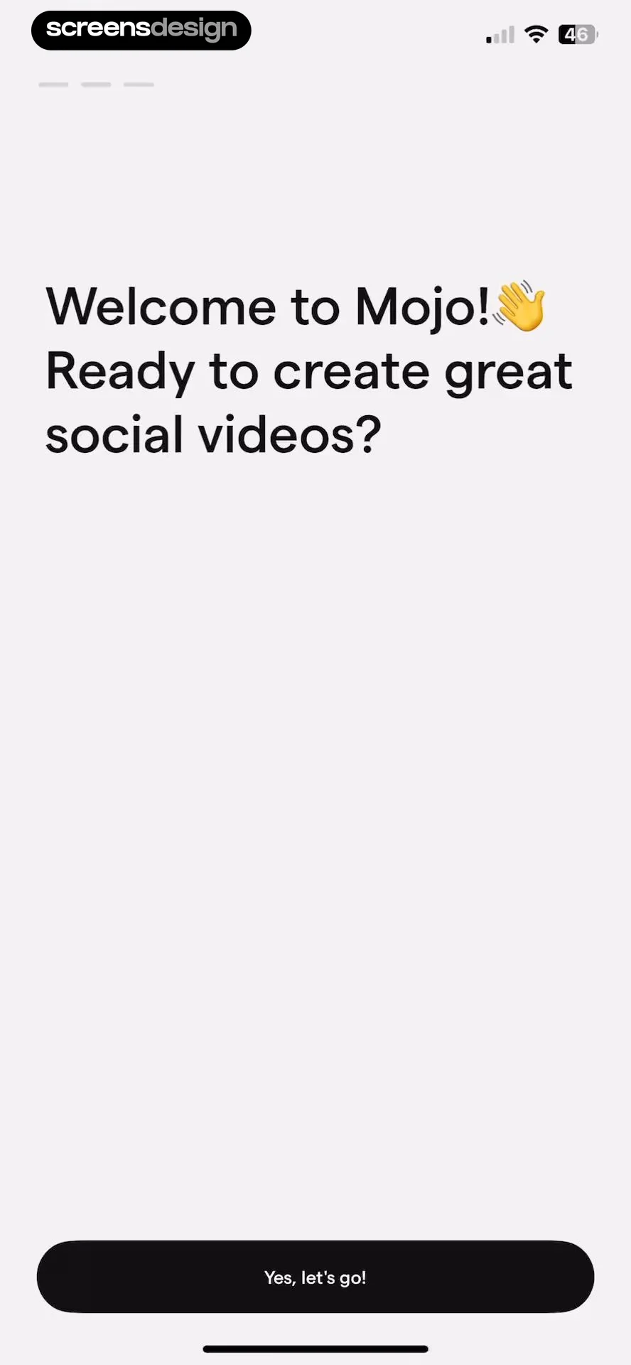 Mojo: AI Video & Reels Editor screen 2