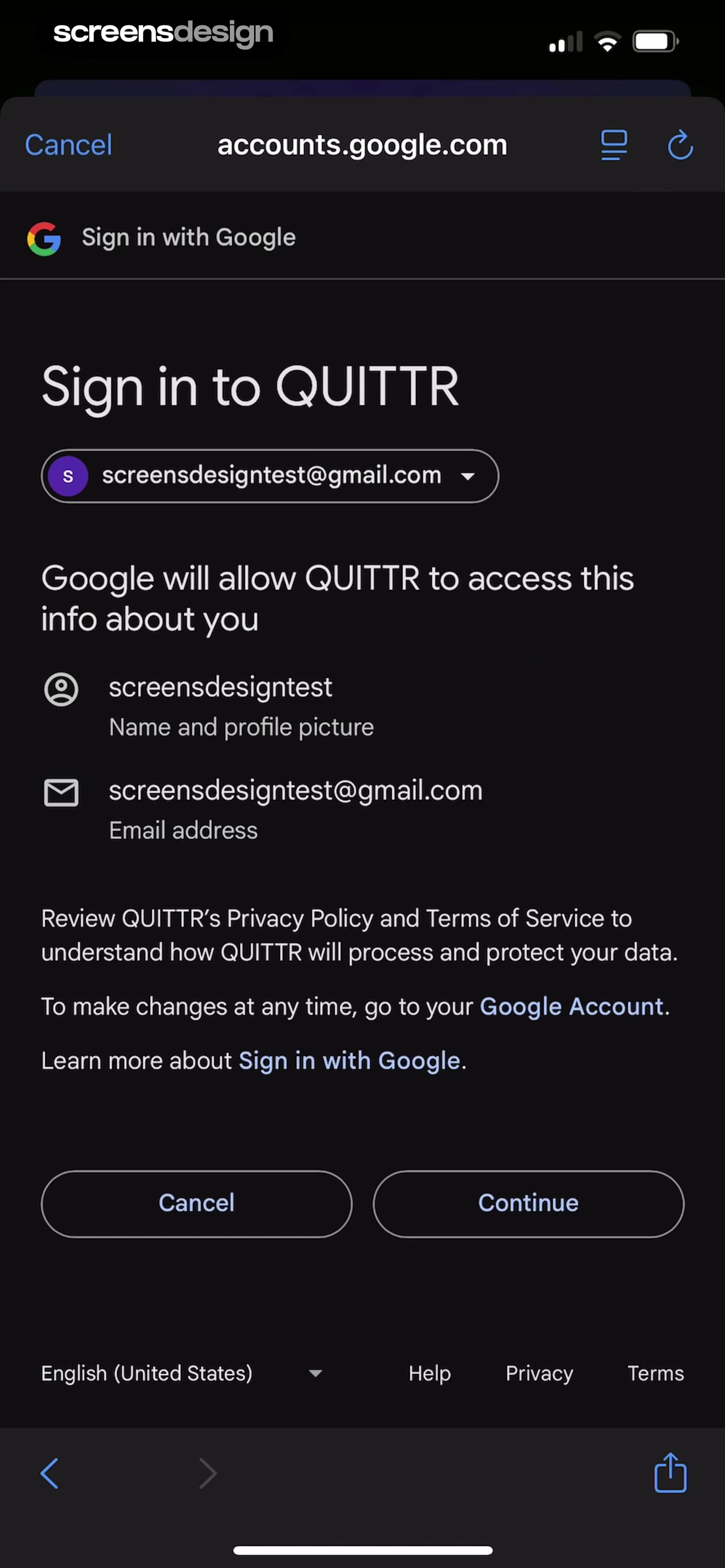 QUITTR - Break Free Now screen 6