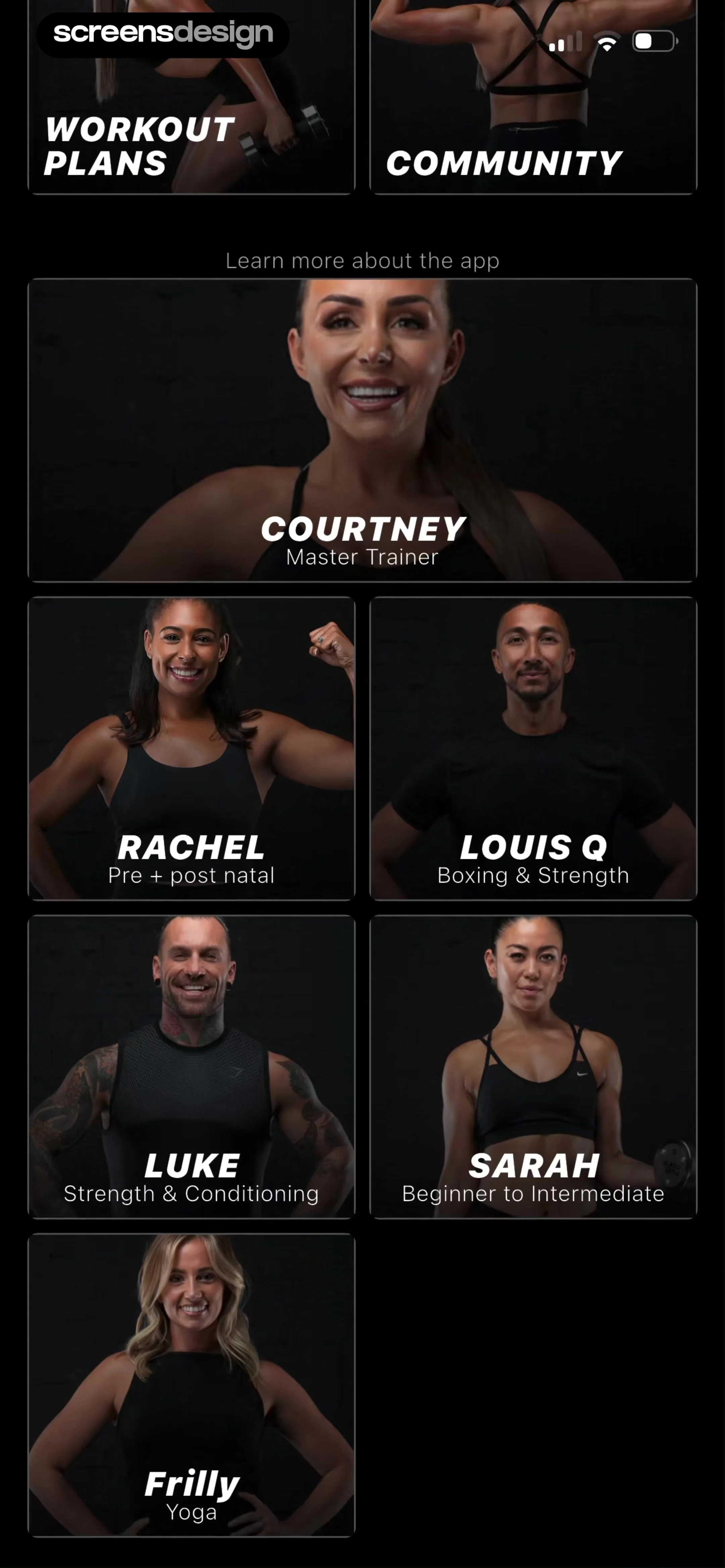 Courtney Black Fitness screen 5