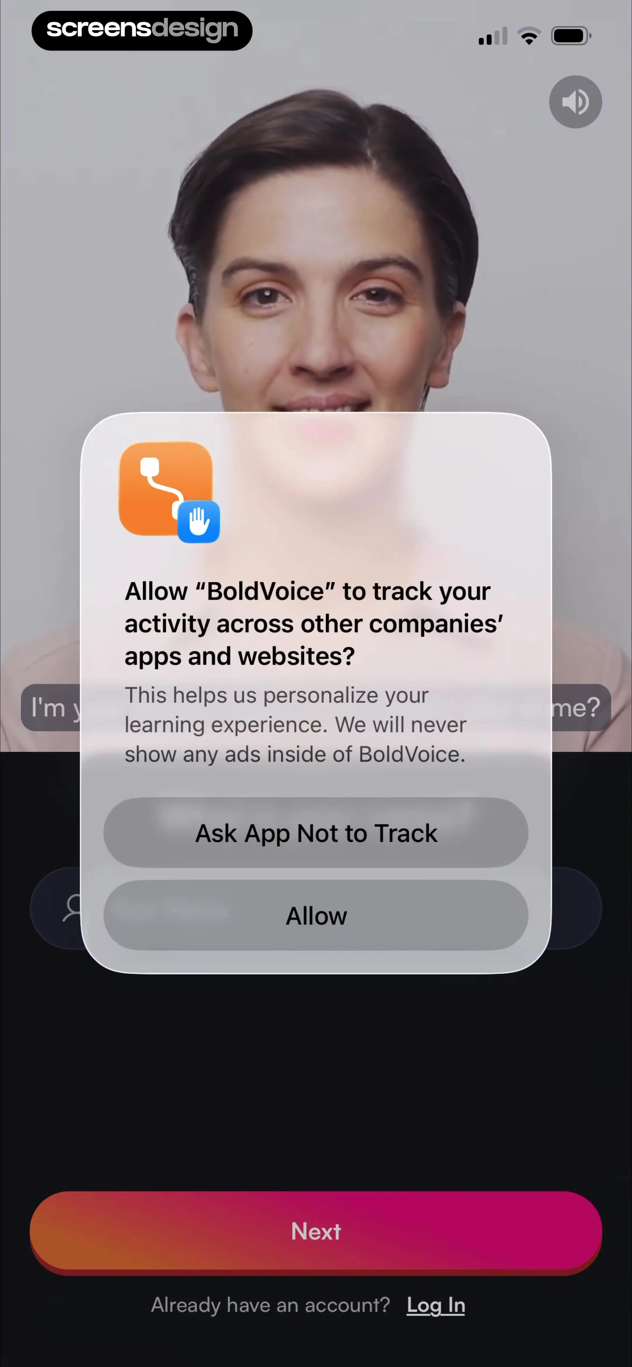BoldVoice: Accent Training screen 4
