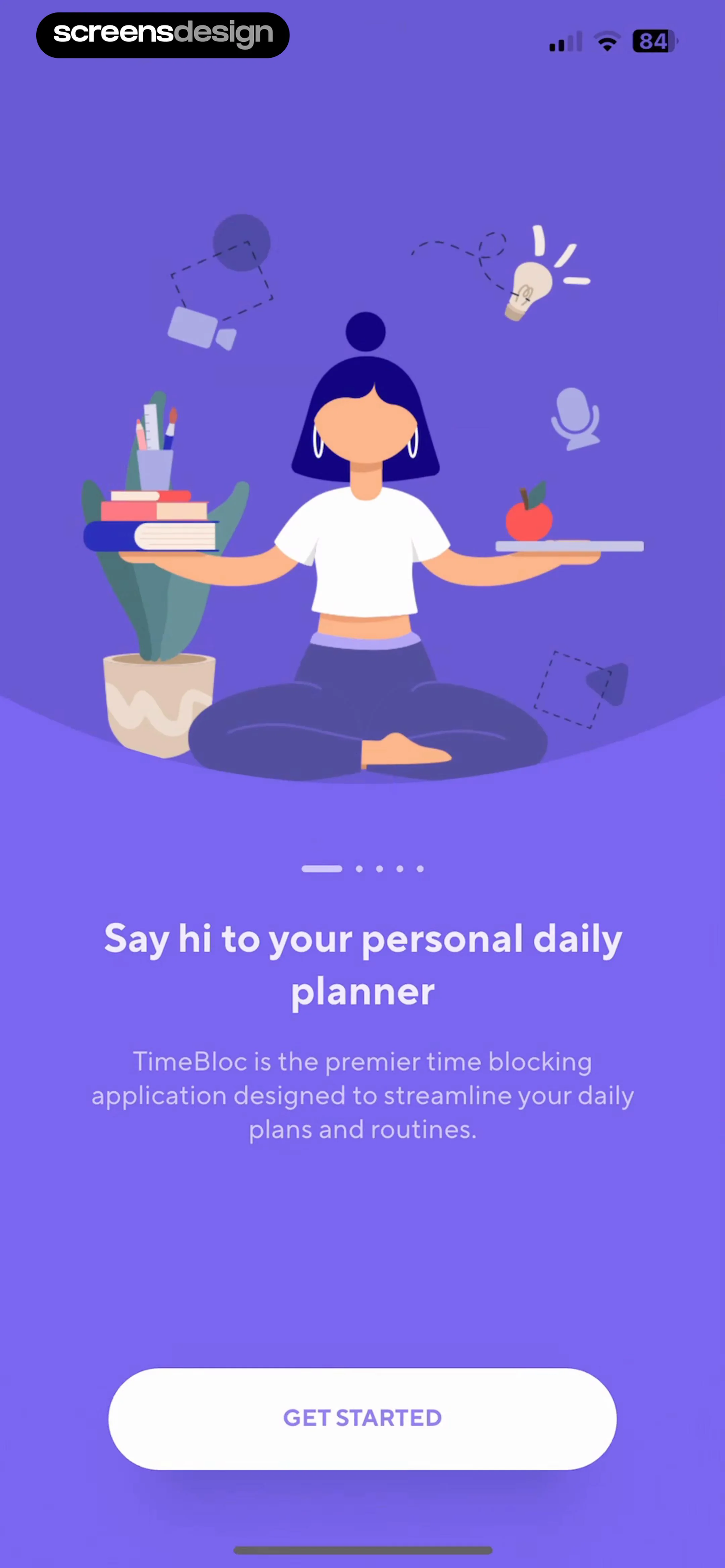 TimeBloc - Daily Planner screen 2