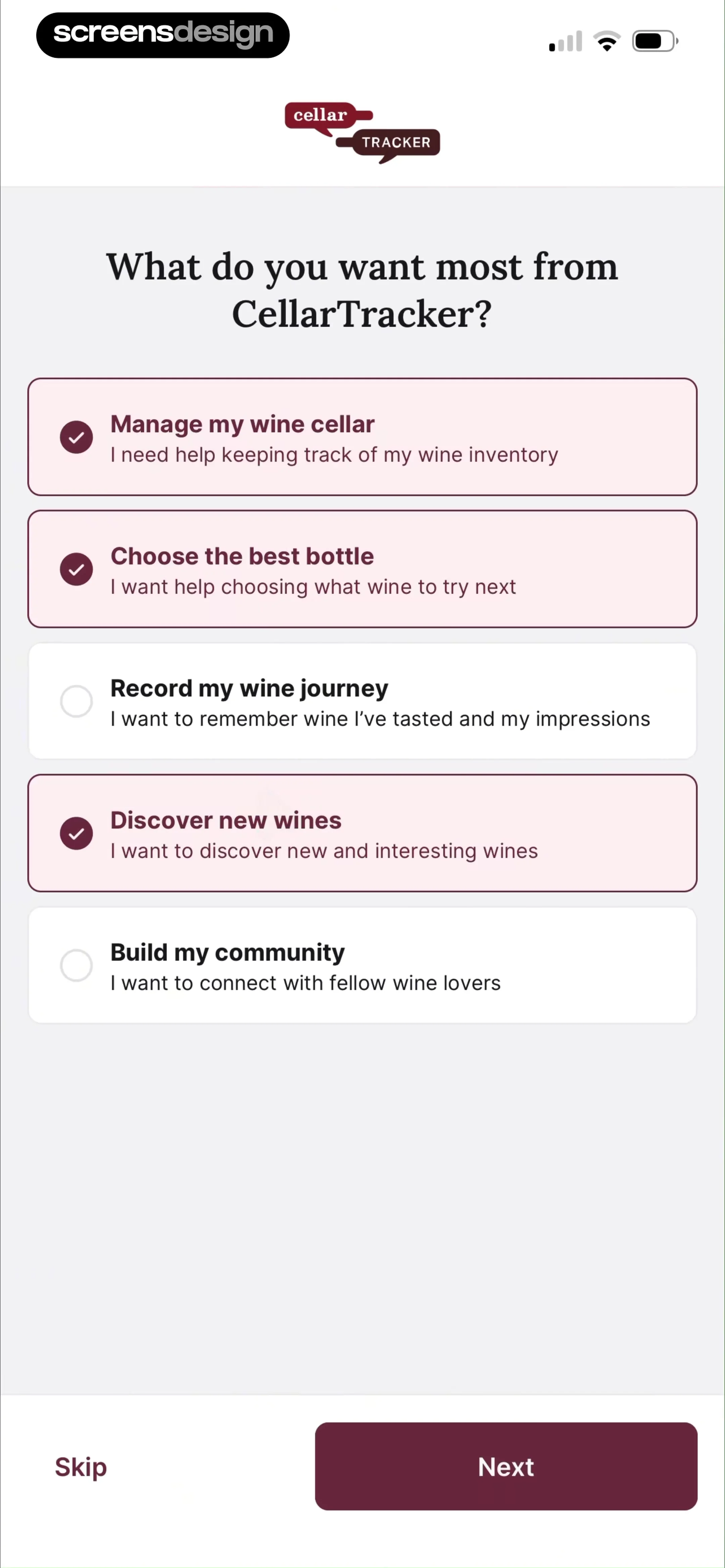 CellarTracker: #1 Wine Tracker screen 7