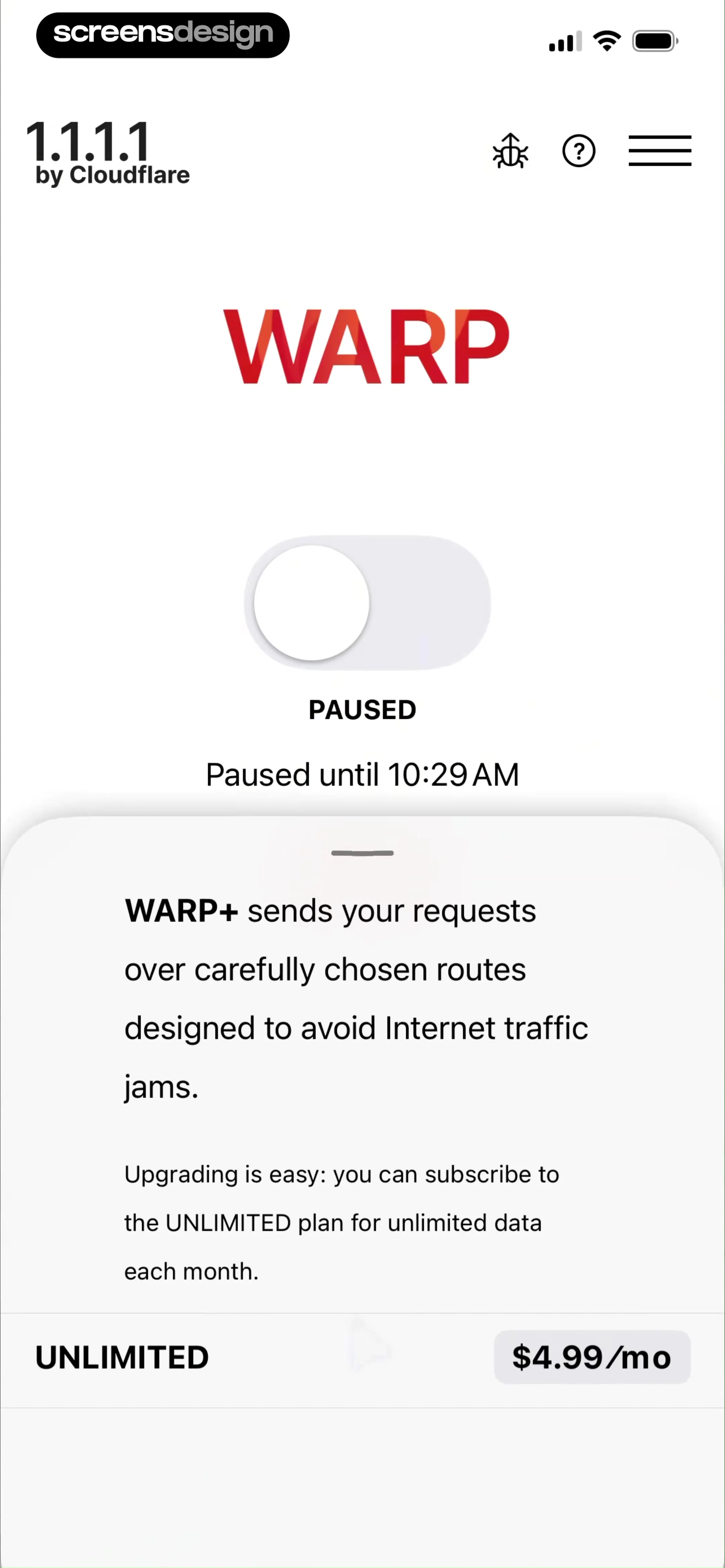 1.1.1.1: Faster Internet screen 12