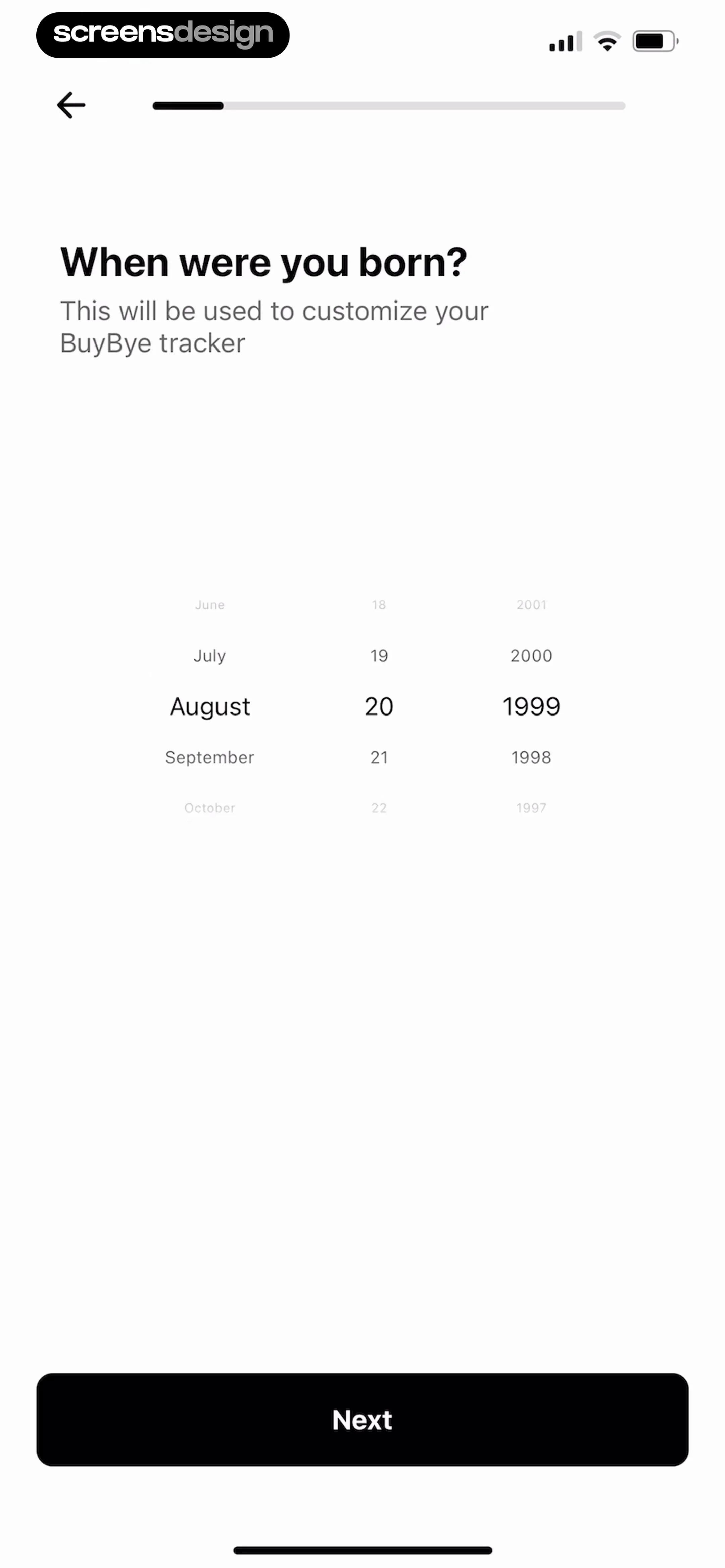 BuyBye - Budget Planner screen 4