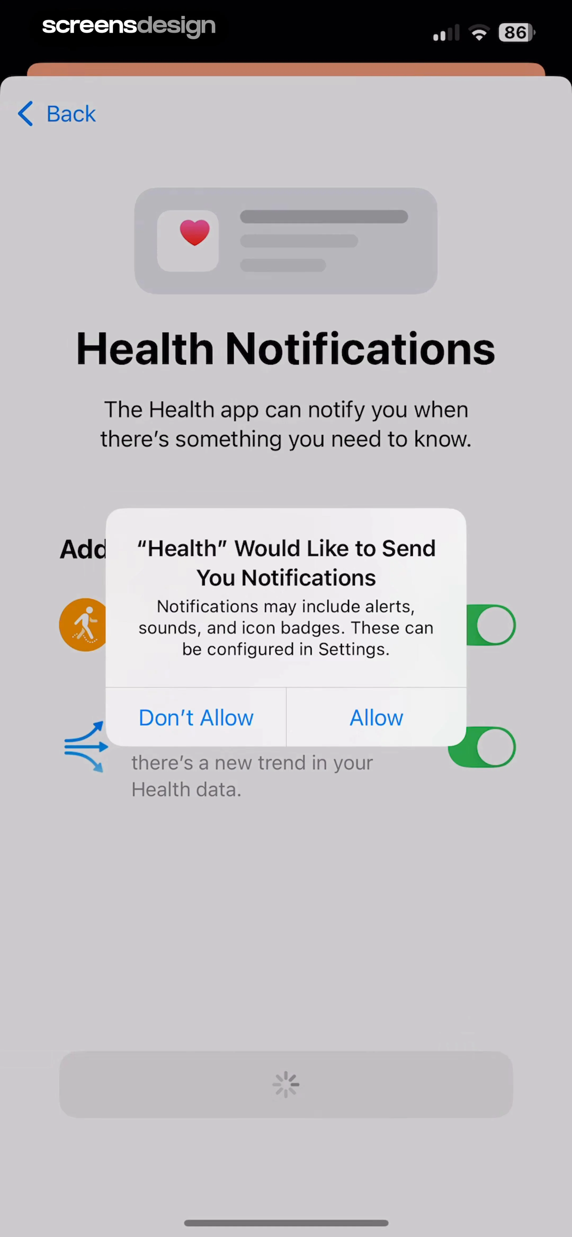 Apple Health screen 7