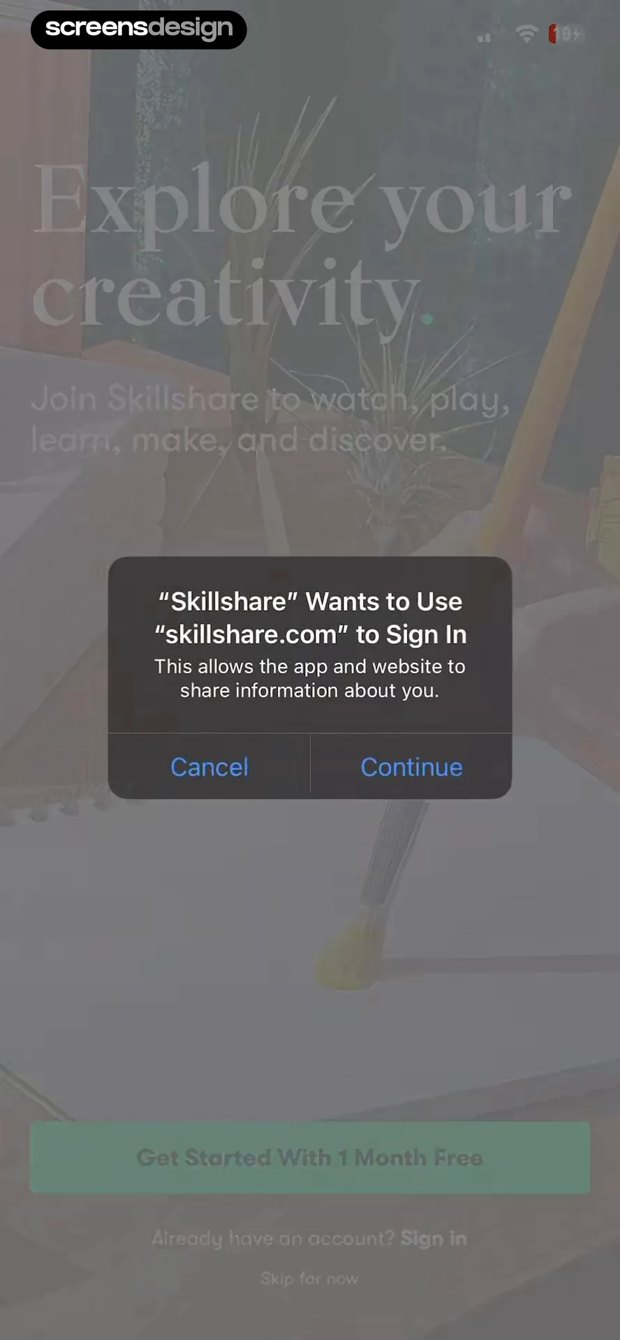 Skillshare: Creativity Classes screen 3