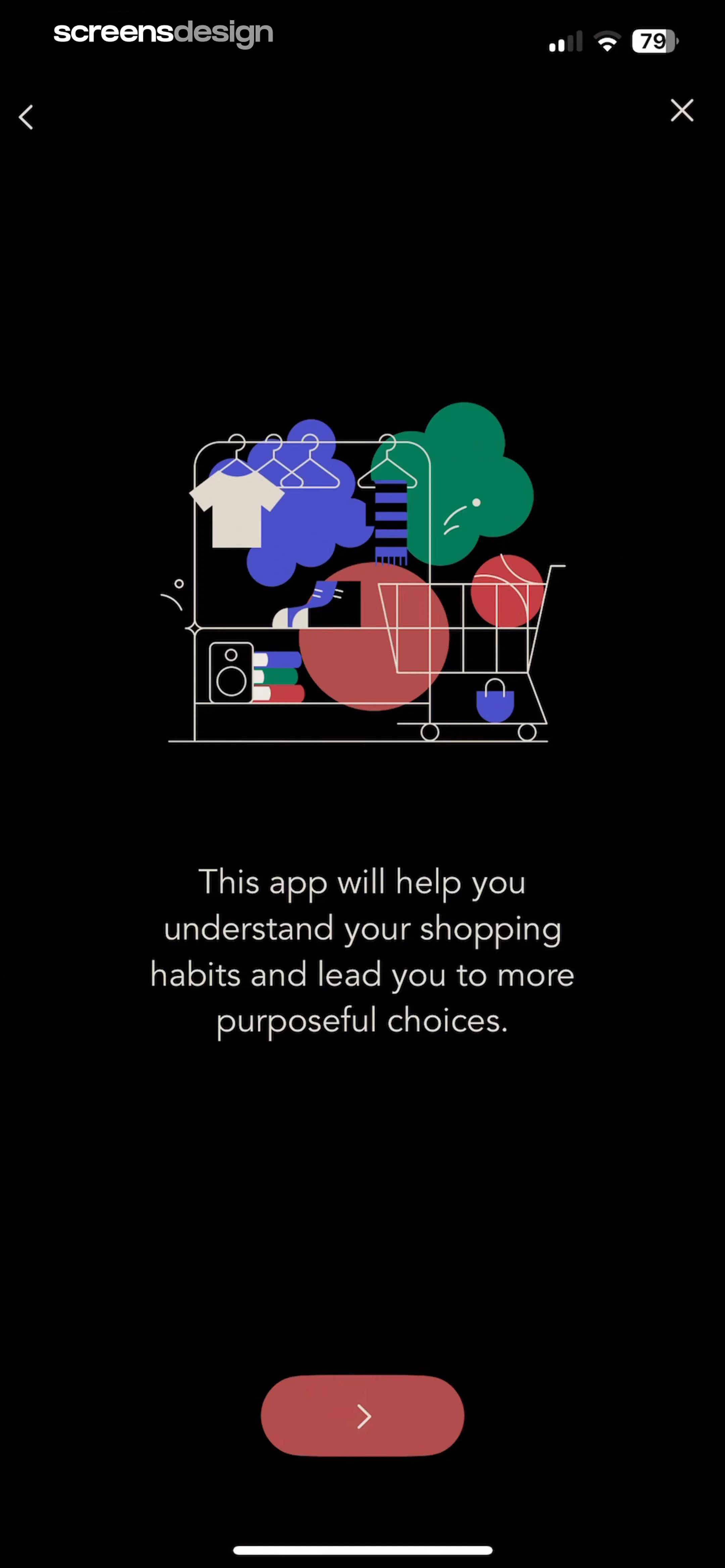bless. minimal shopping habits screen 2