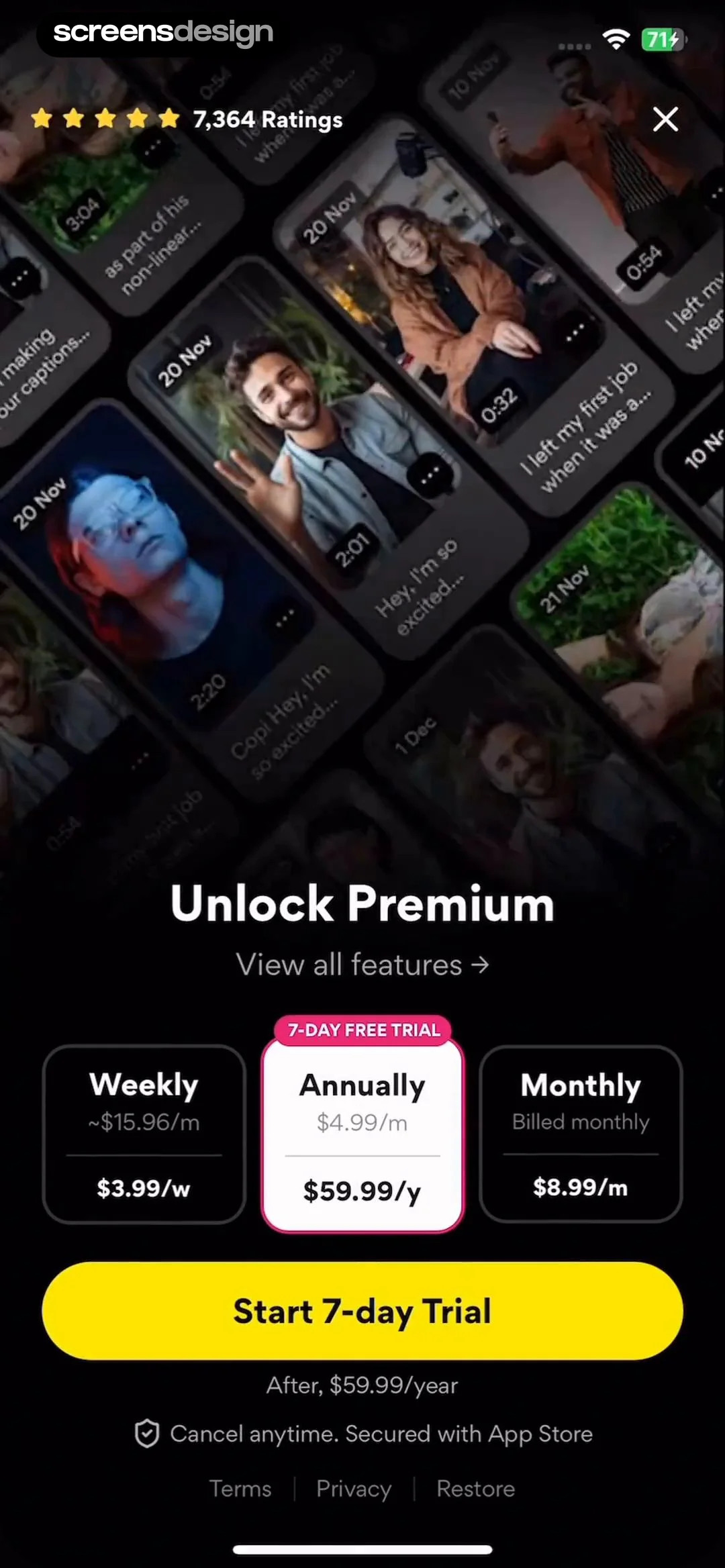 Liro: AI Video Caption Editor screen 3