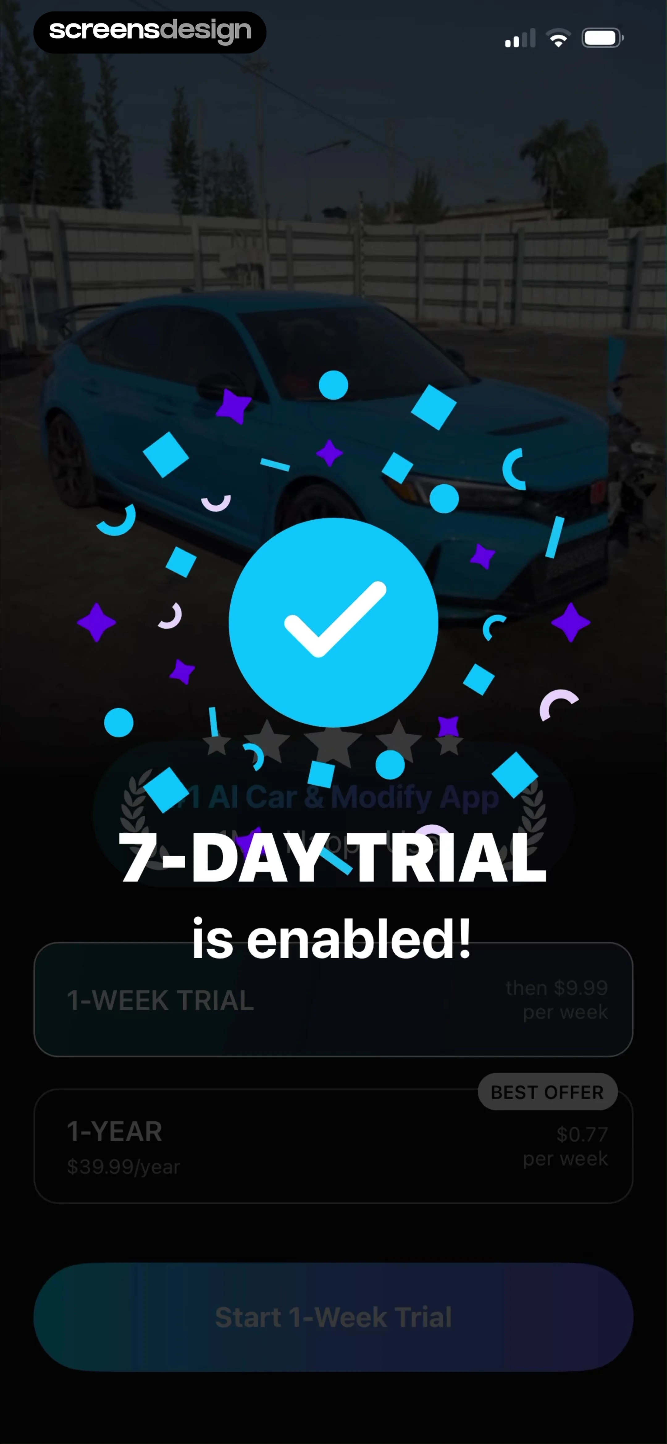 Modyfy: AI Car Designer screen 10