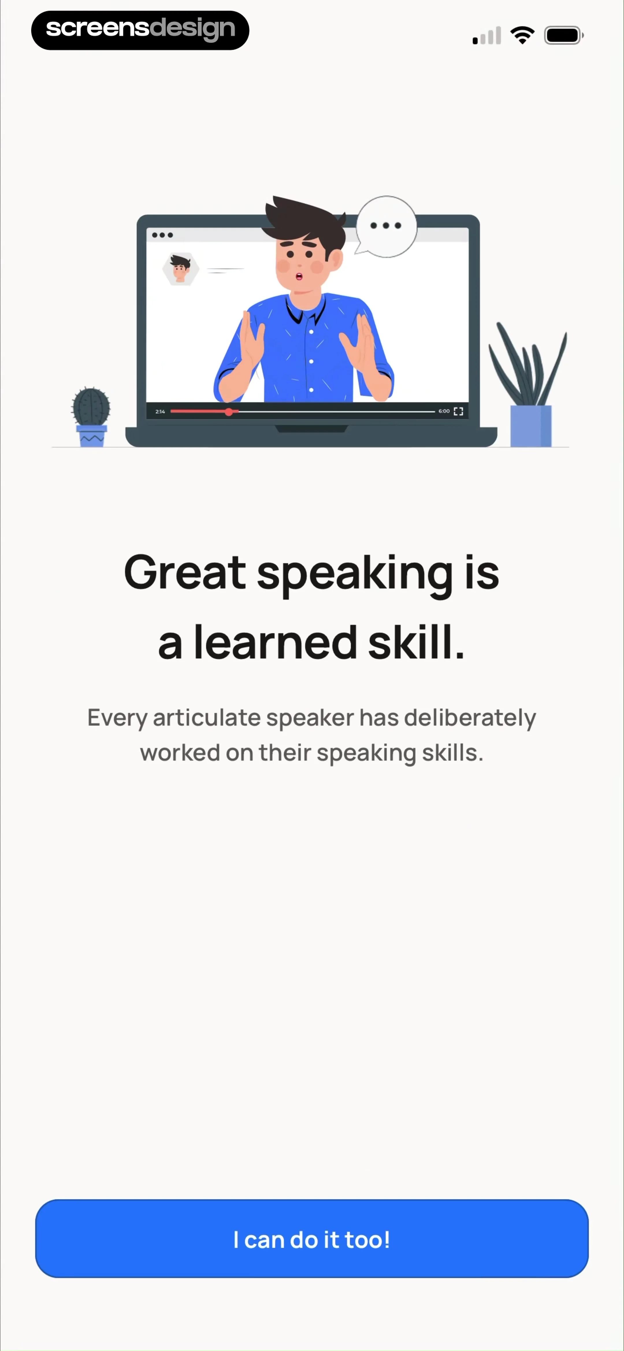 Wellspoken: Articulation Coach screen 3