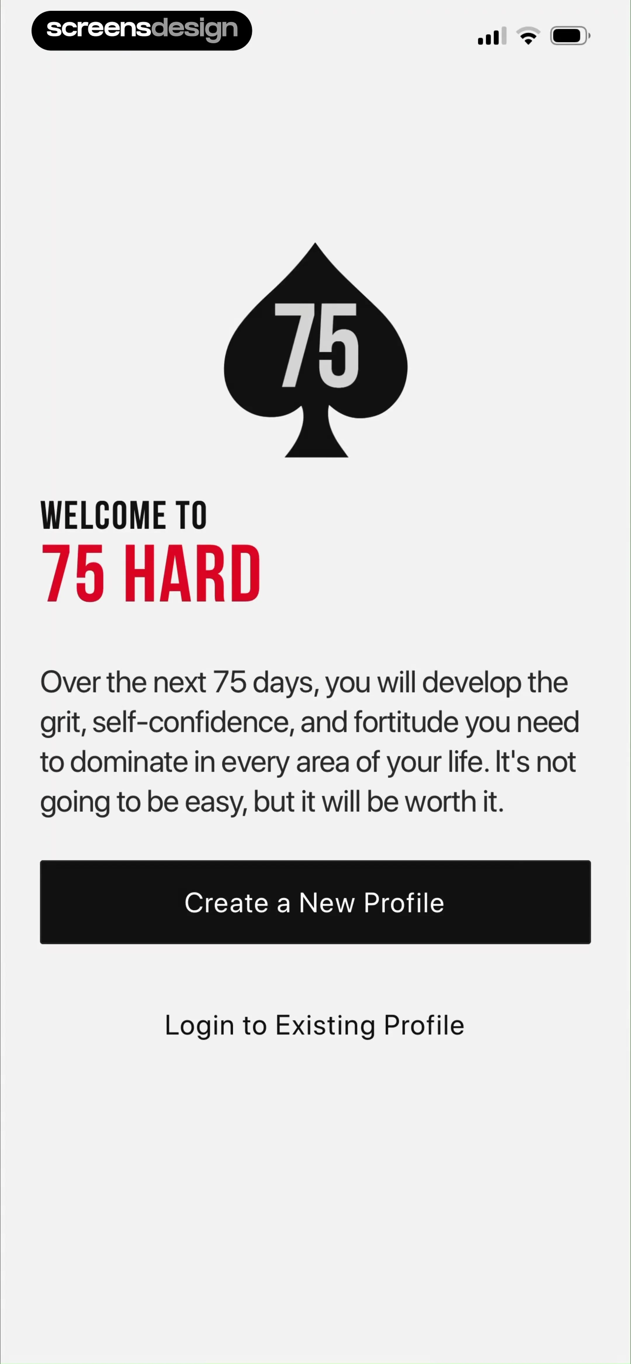 75 Hard screen 2