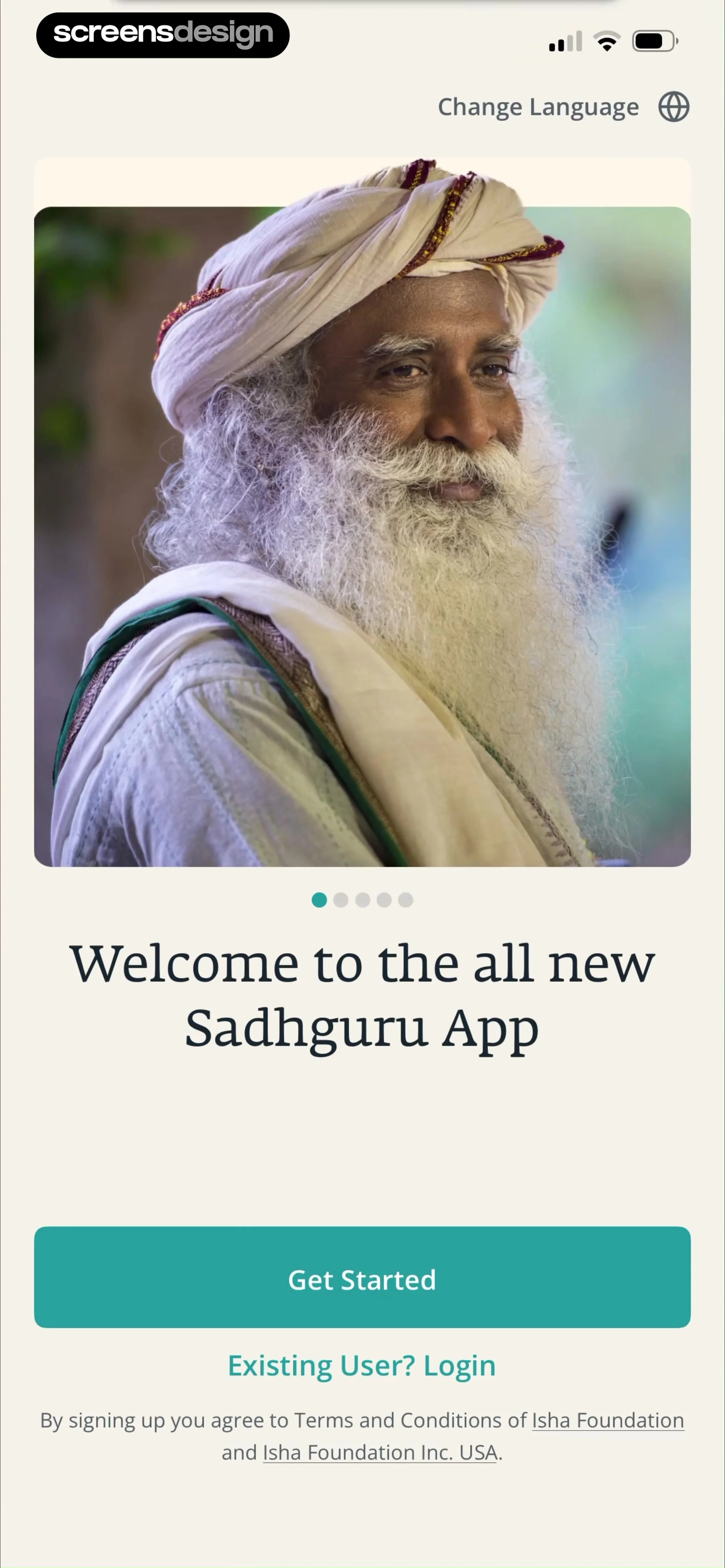 Sadhguru- Yoga & Meditation screen 2