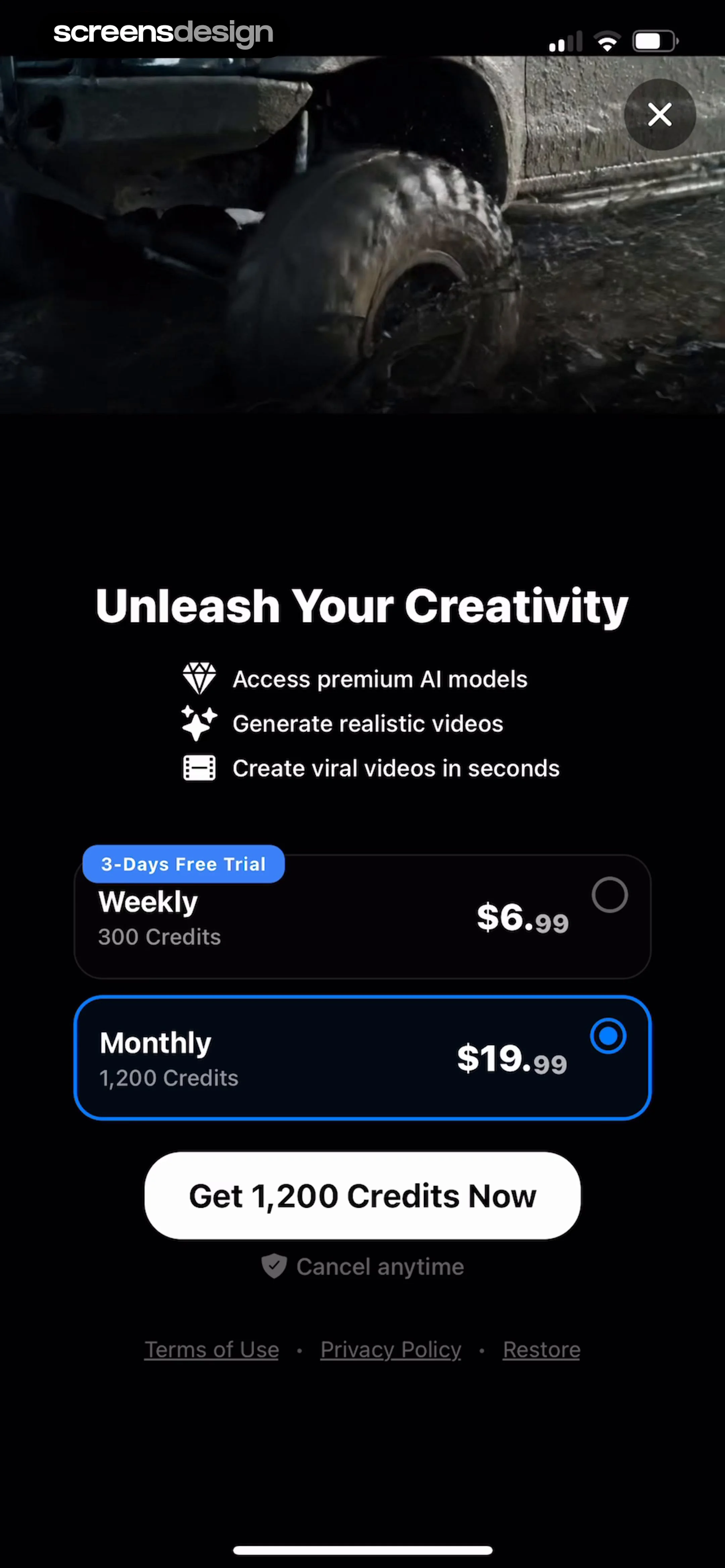 Ceo3 : AI Video Generator screen 8