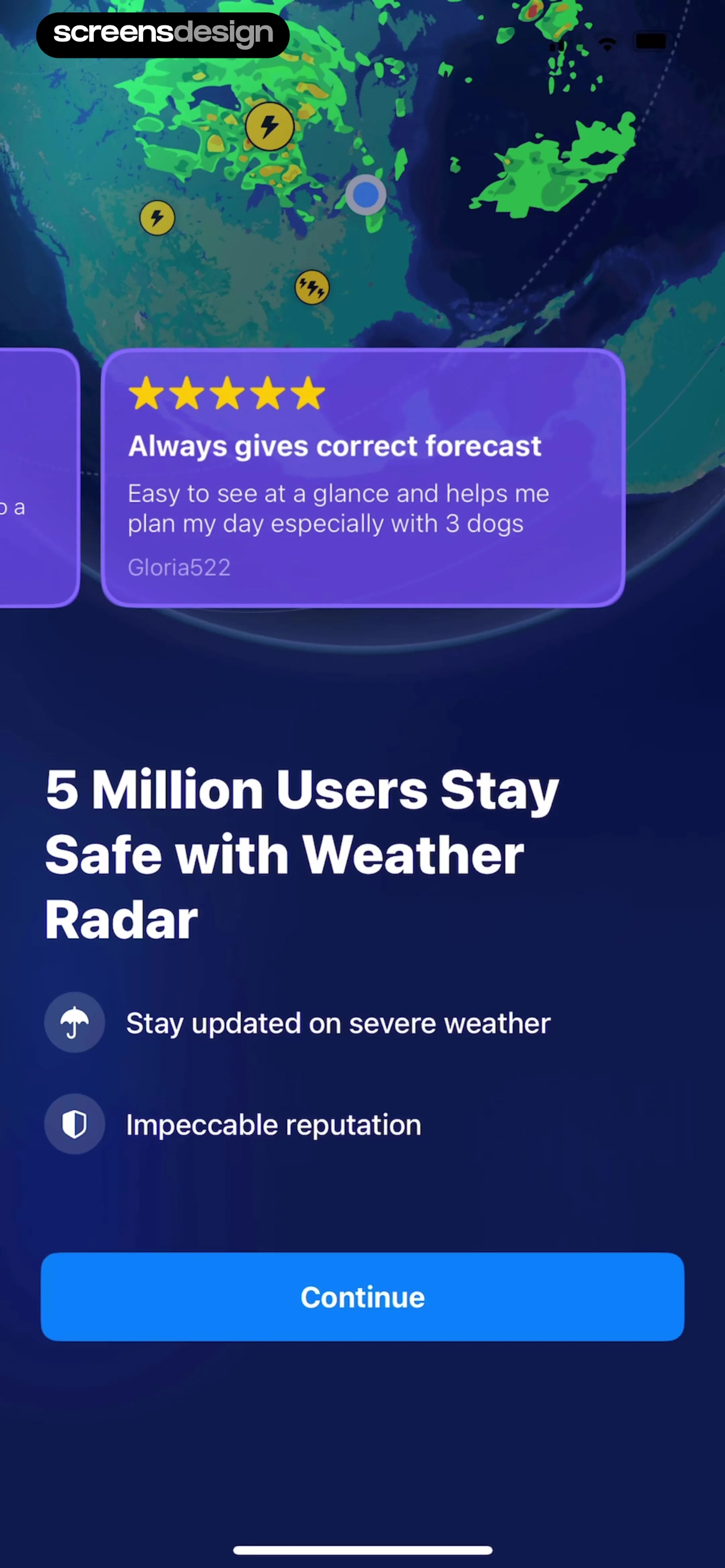 Weather Radar - NOAA Channel screen 8
