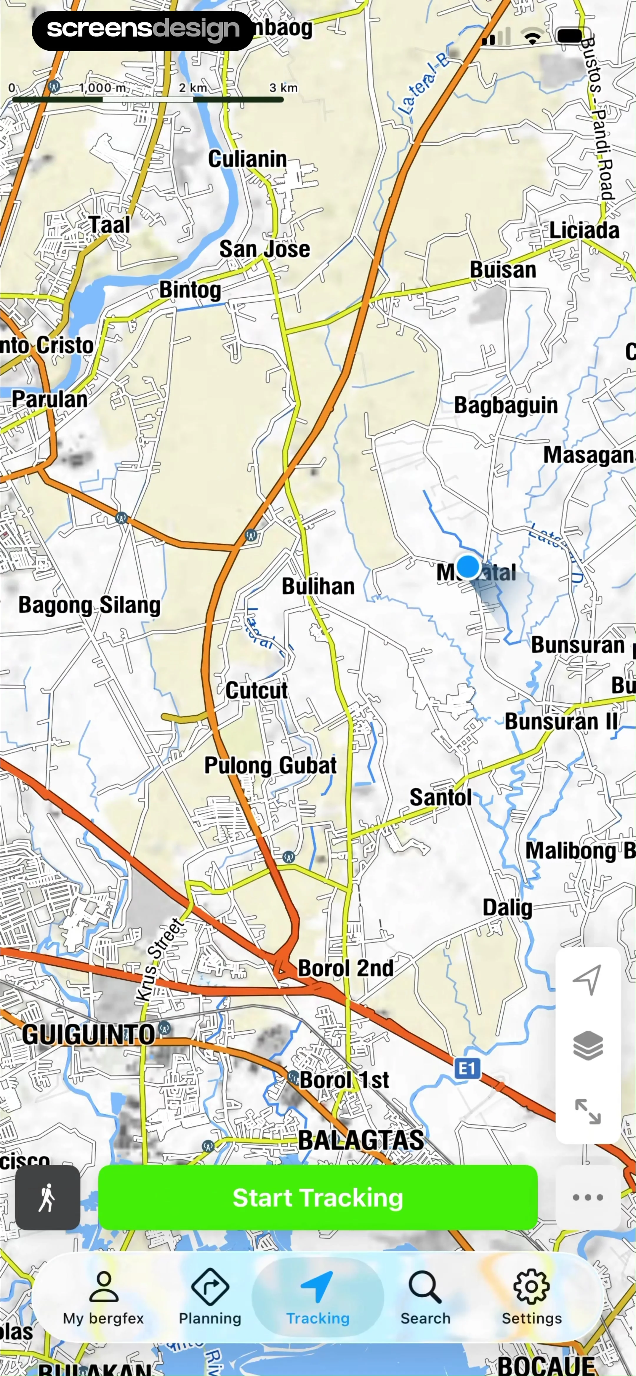 bergfex: Hiking & Tracking screen 1