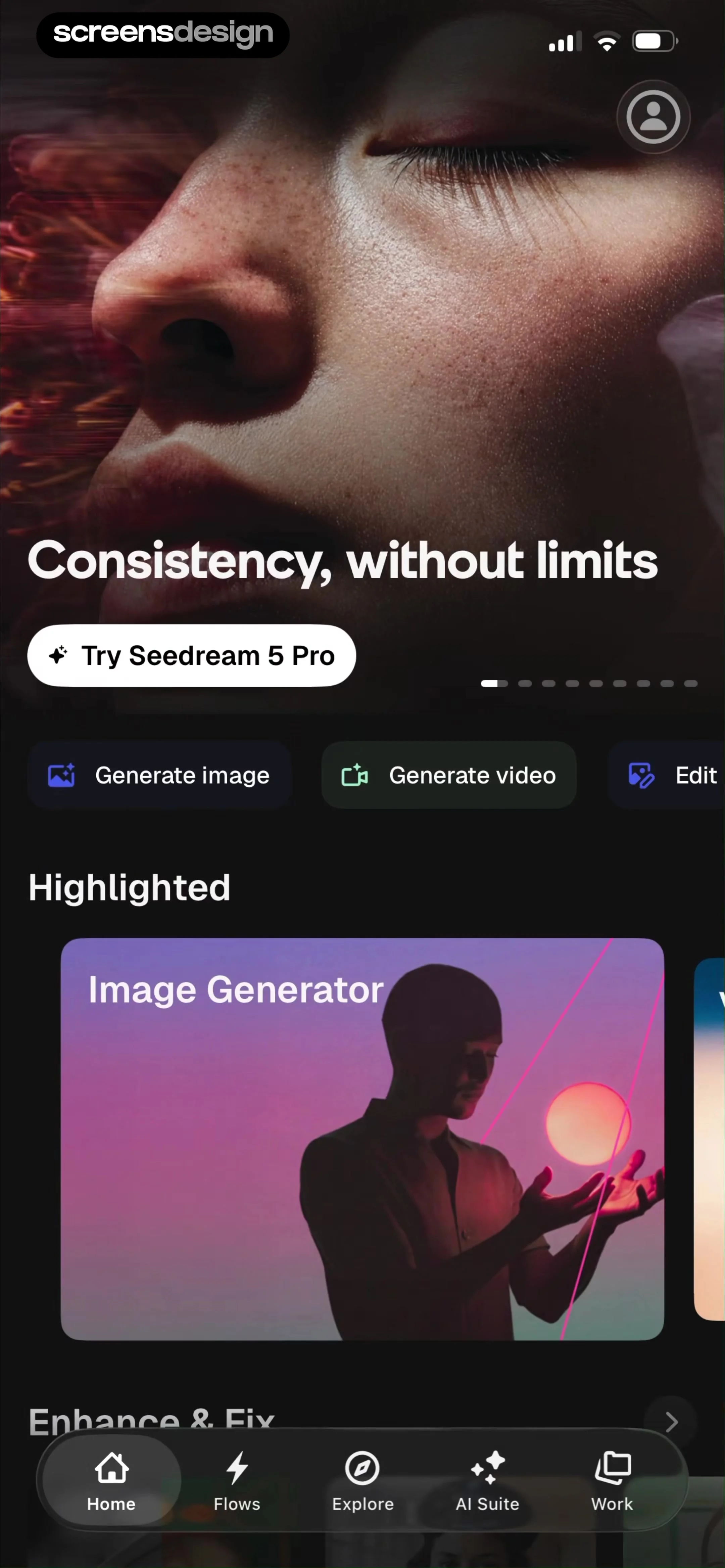 Magnific - AI Video & Image screen 3