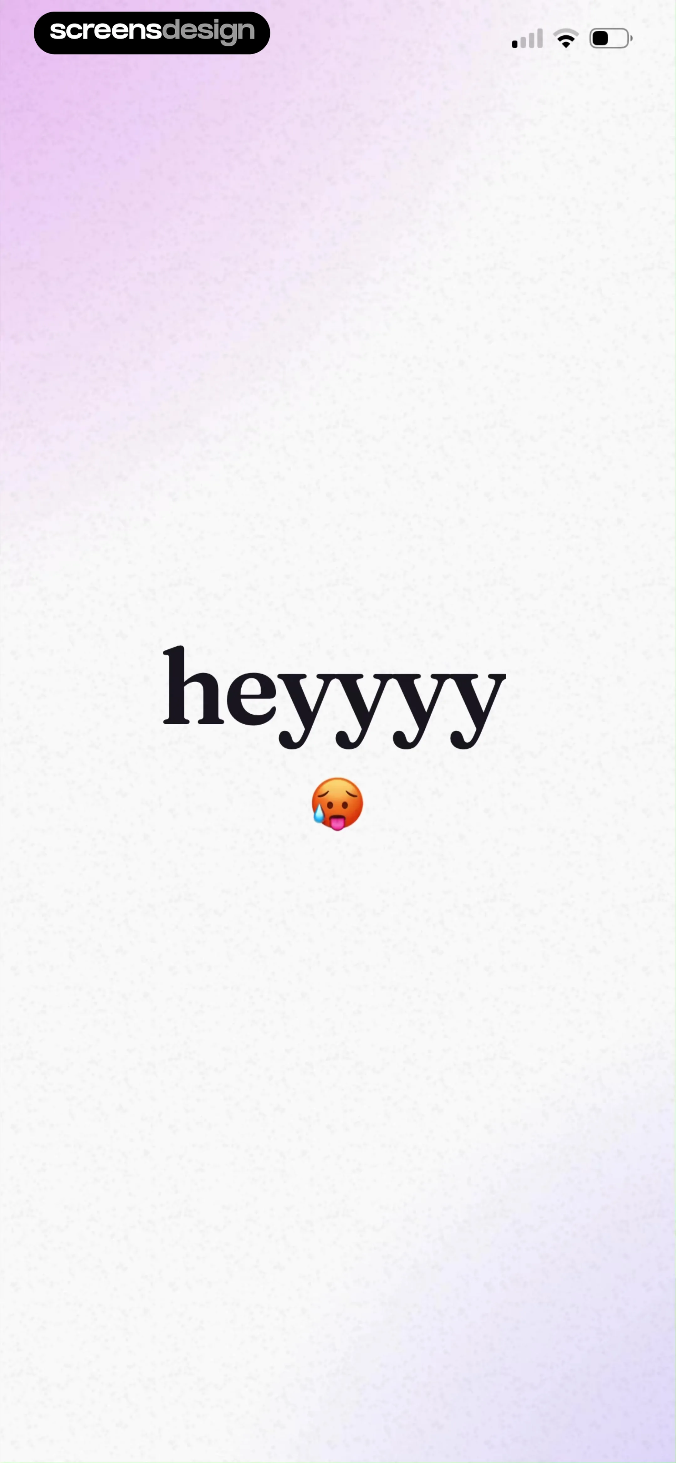 Heyyyy: Stories that text back screen 1