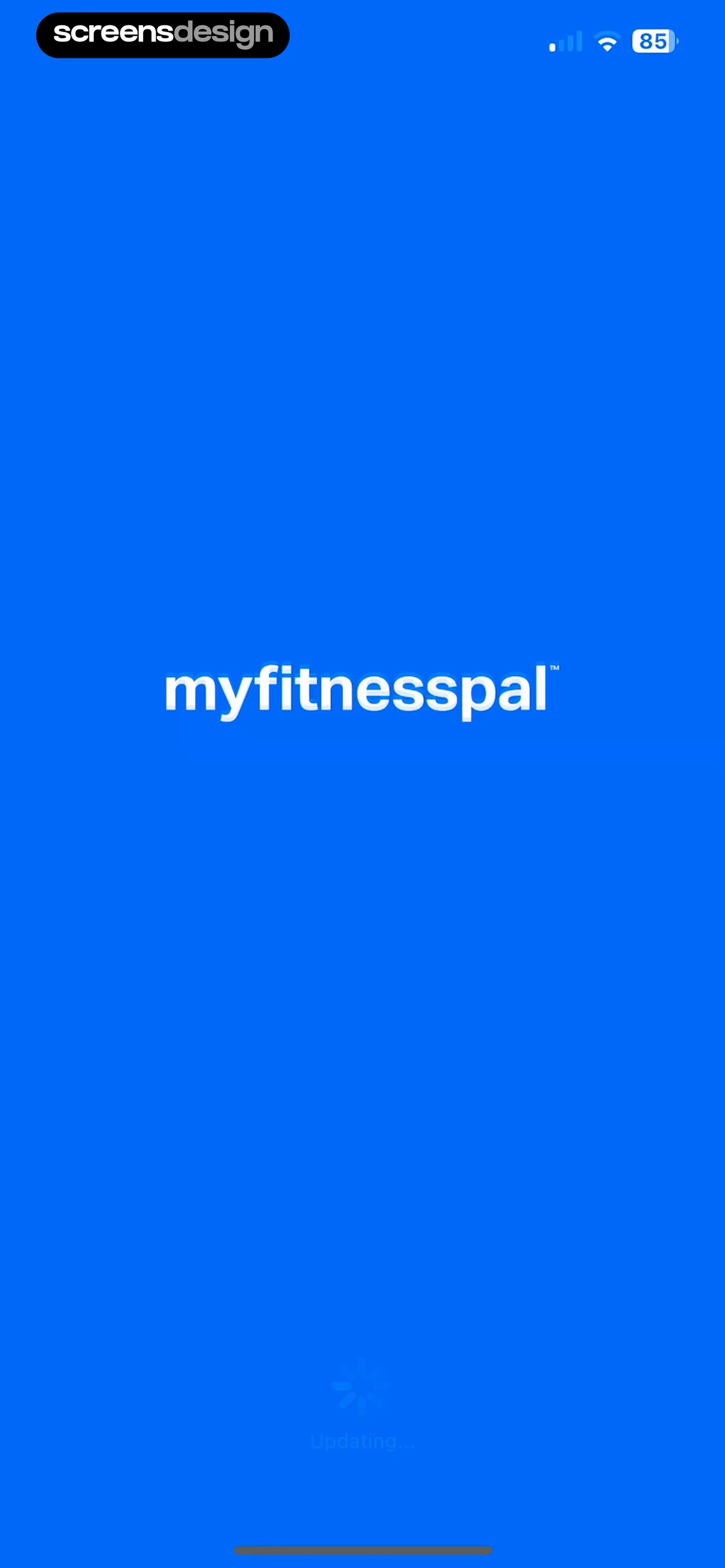 MyFitnessPal: Calorie Counter screen 1