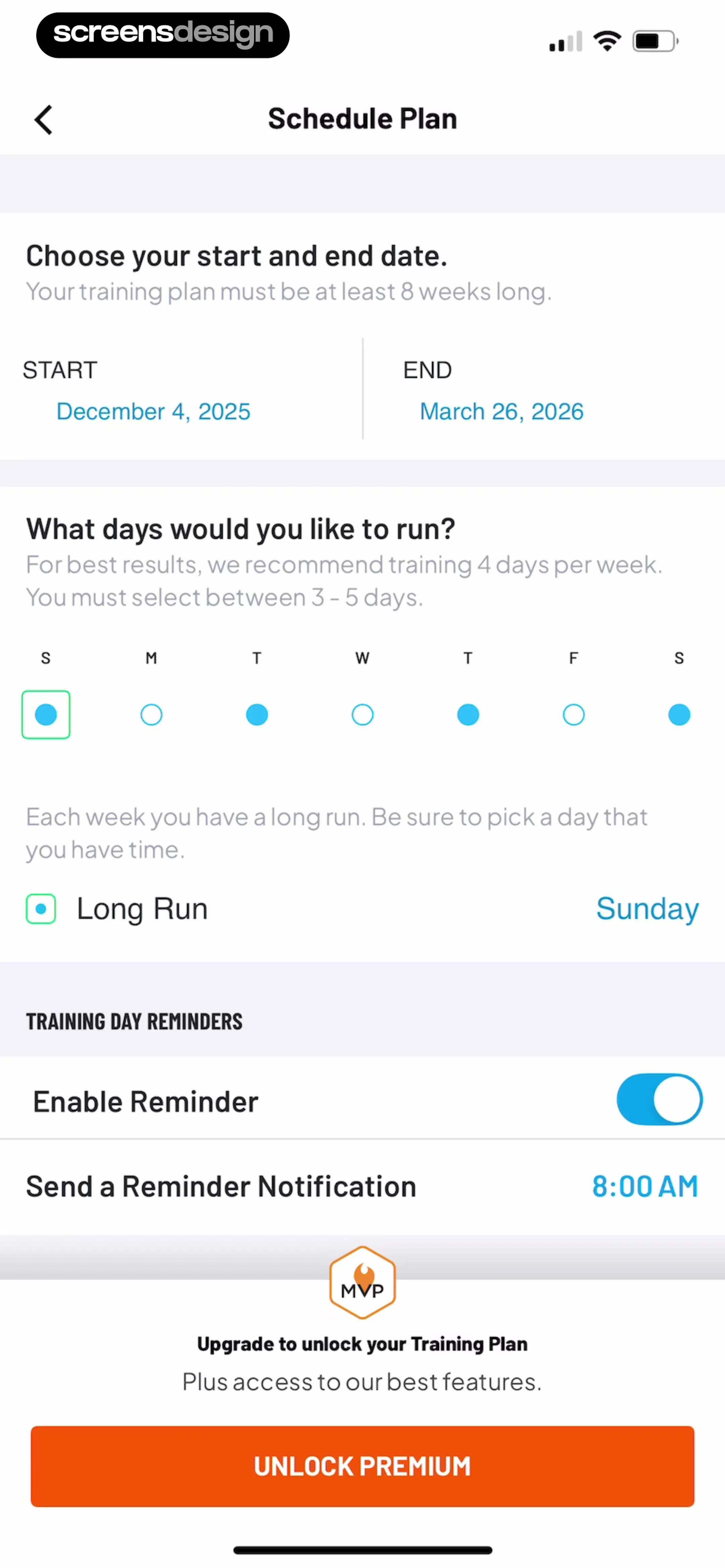 Map My Run GPS Running Tracker screen 104
