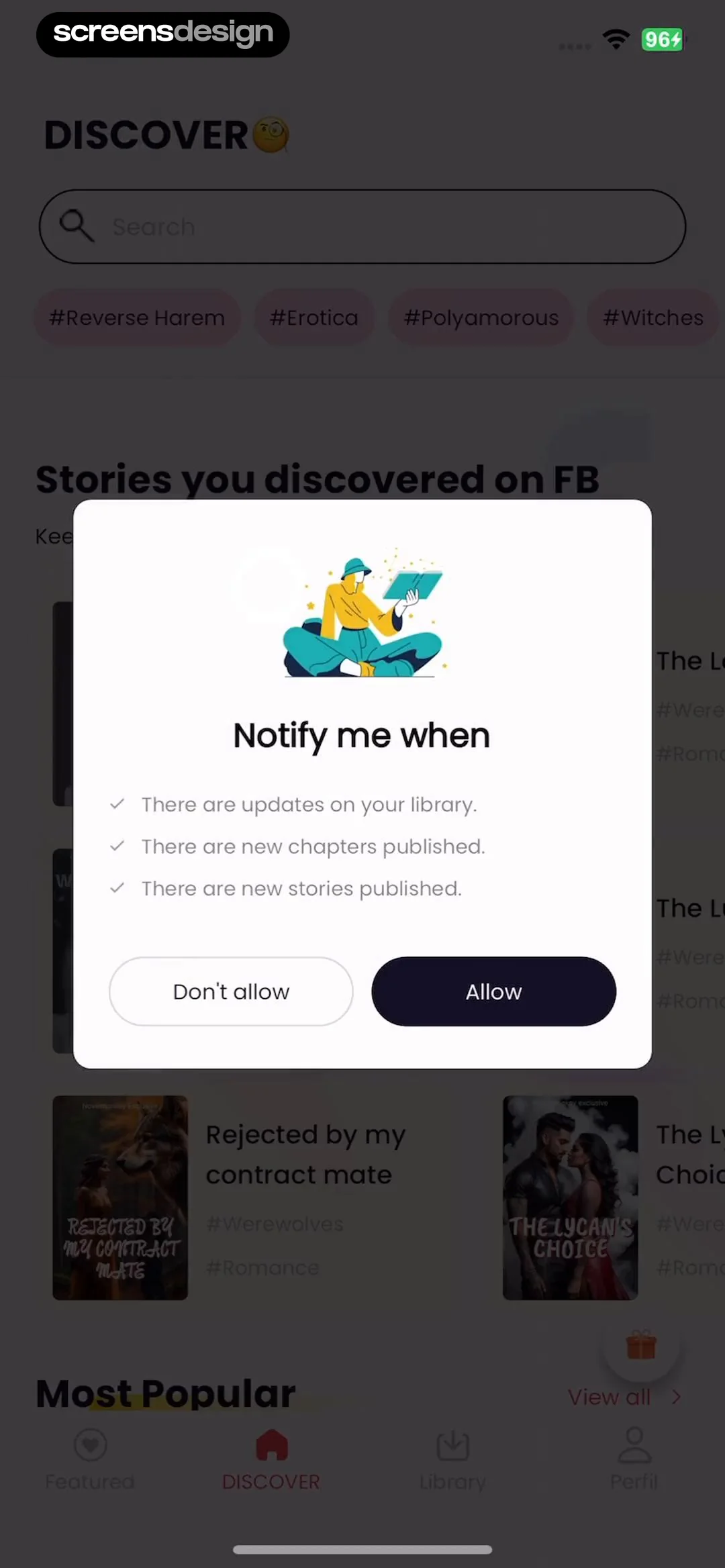 Fictio - Good Novels, Stories screen 7