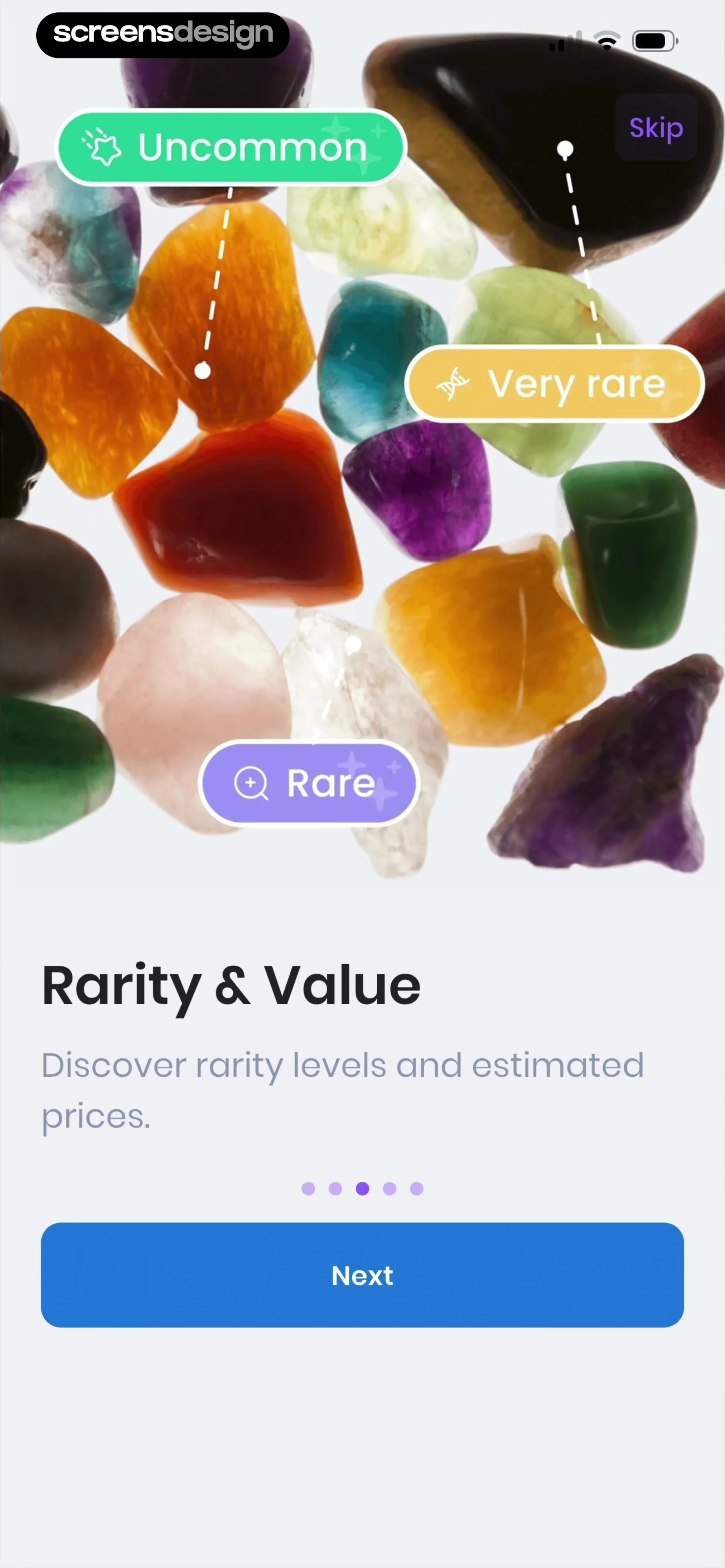 RockIn Rock & Mineral identify screen 6