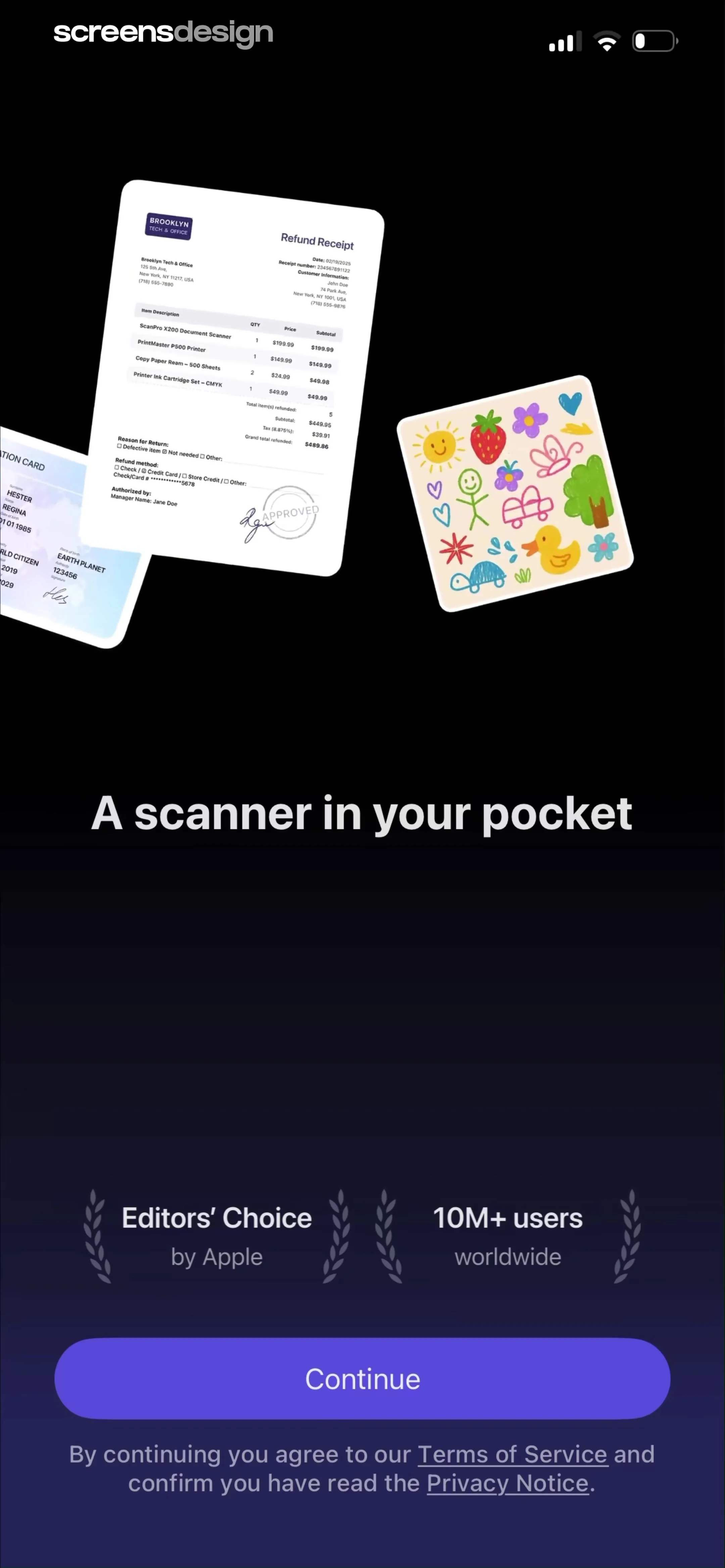 Scanner Pro・Scan PDF Documents screen 4