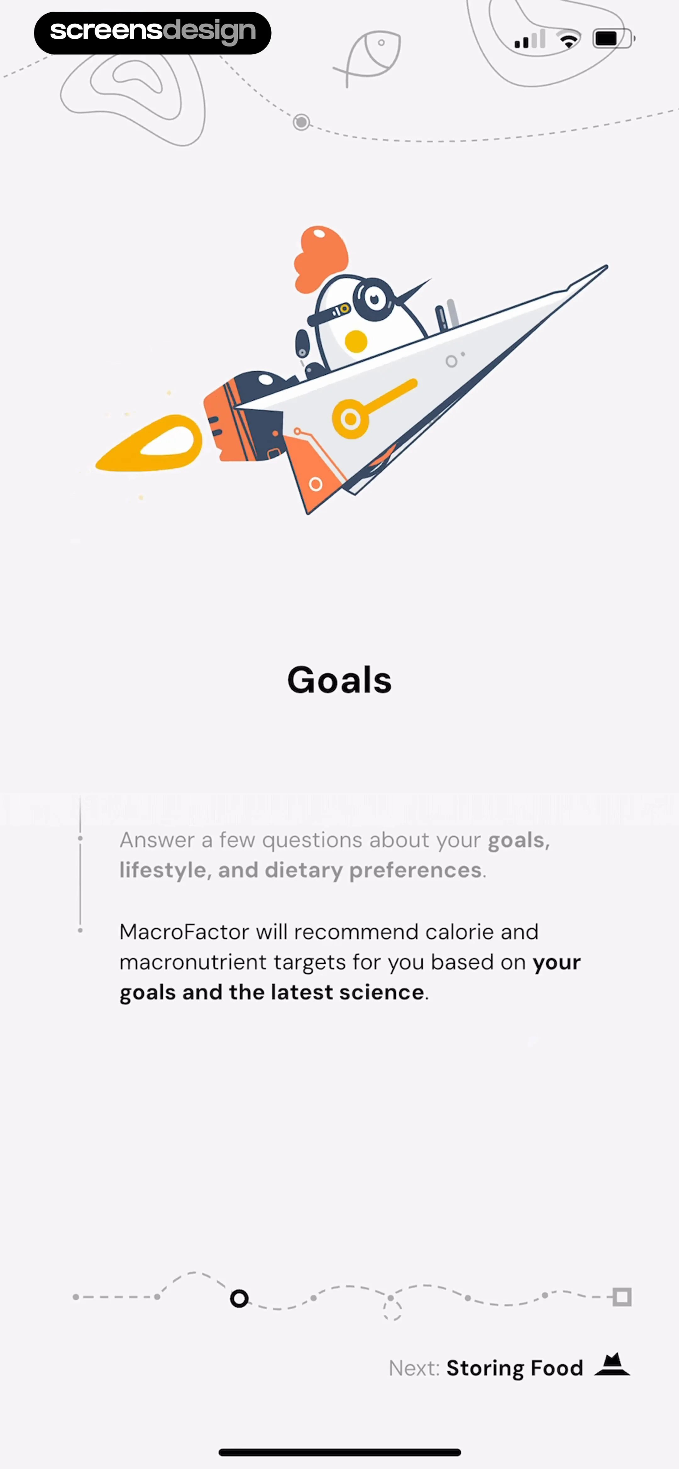 MacroFactor - Macro Tracker screen 5