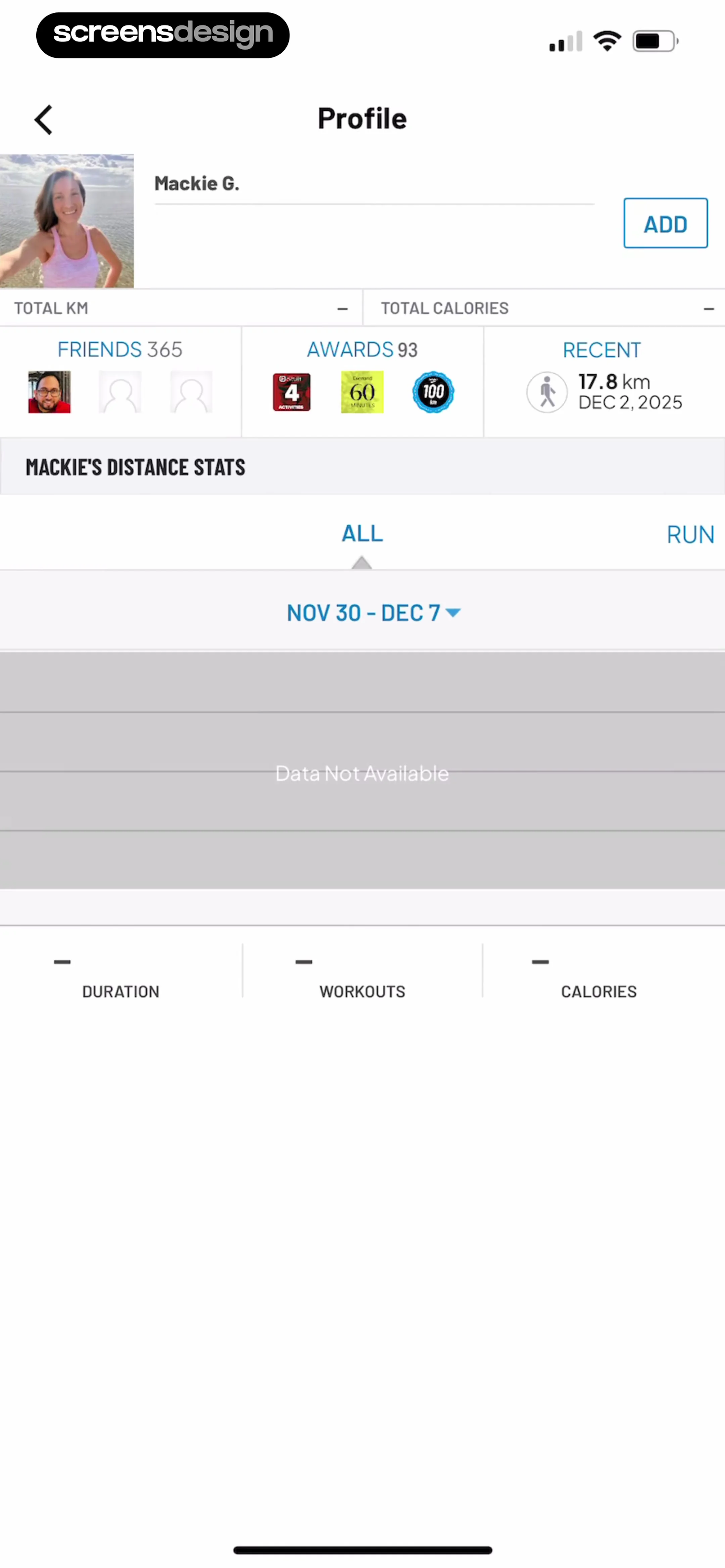 Map My Run GPS Running Tracker screen 56