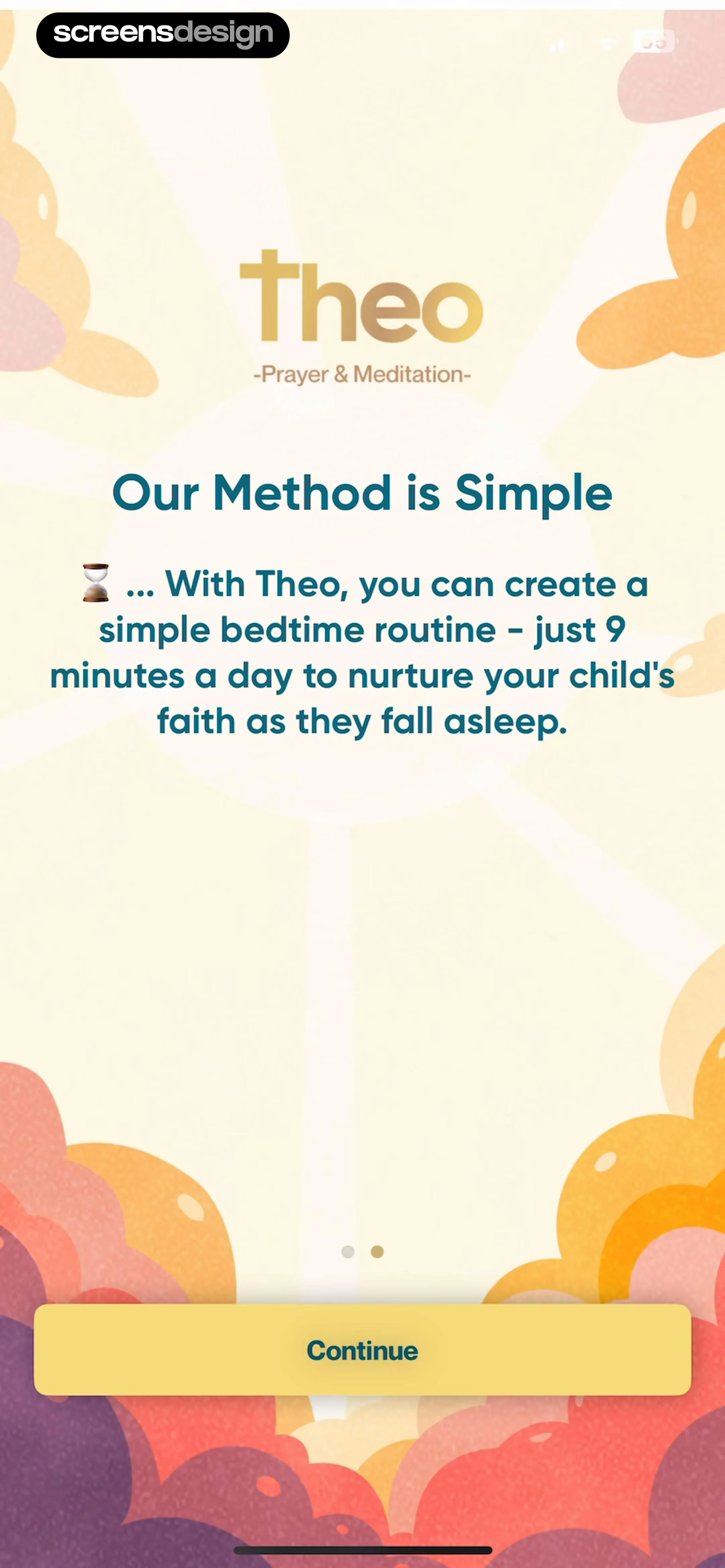 Theo: Prayer & Meditation screen 5