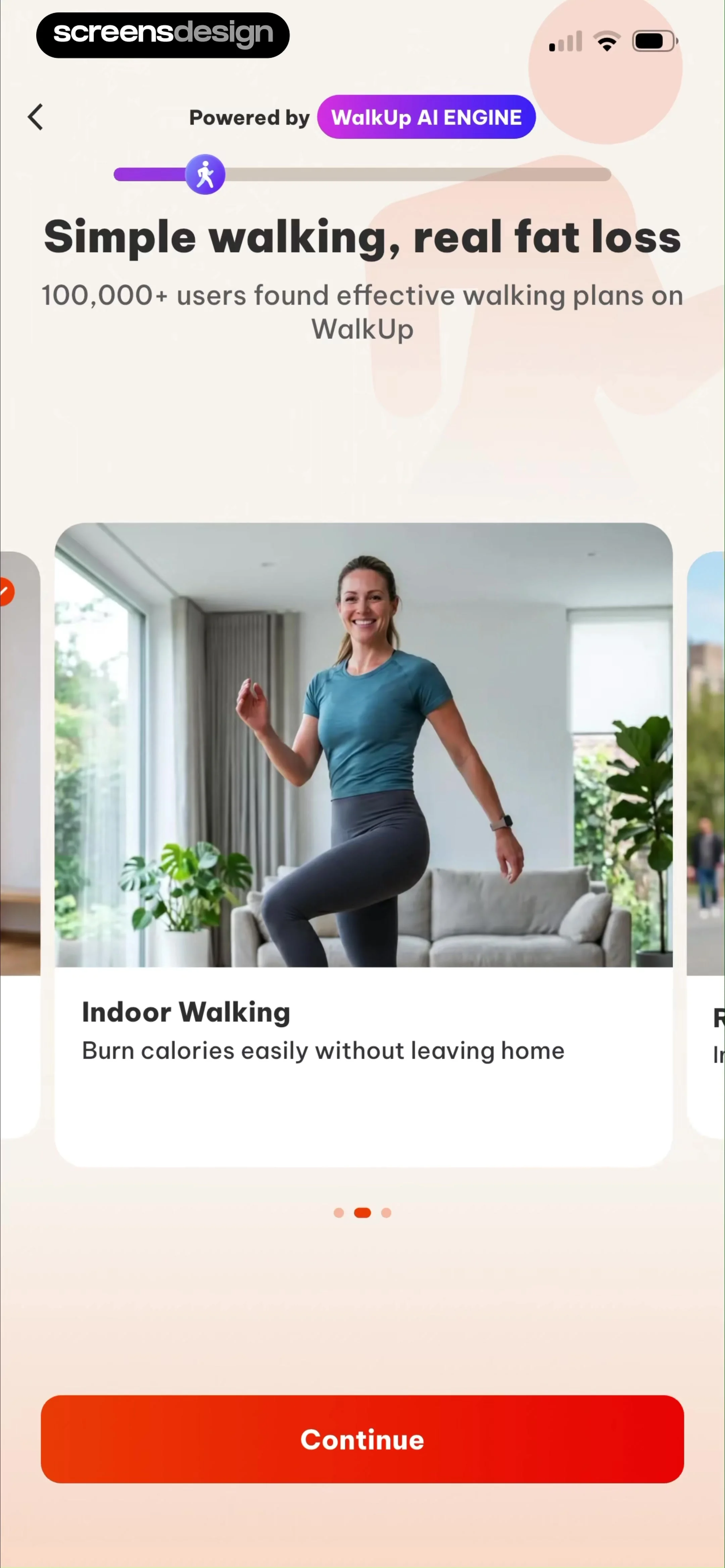 WalkUp | Weight Loss Tracker screen 7
