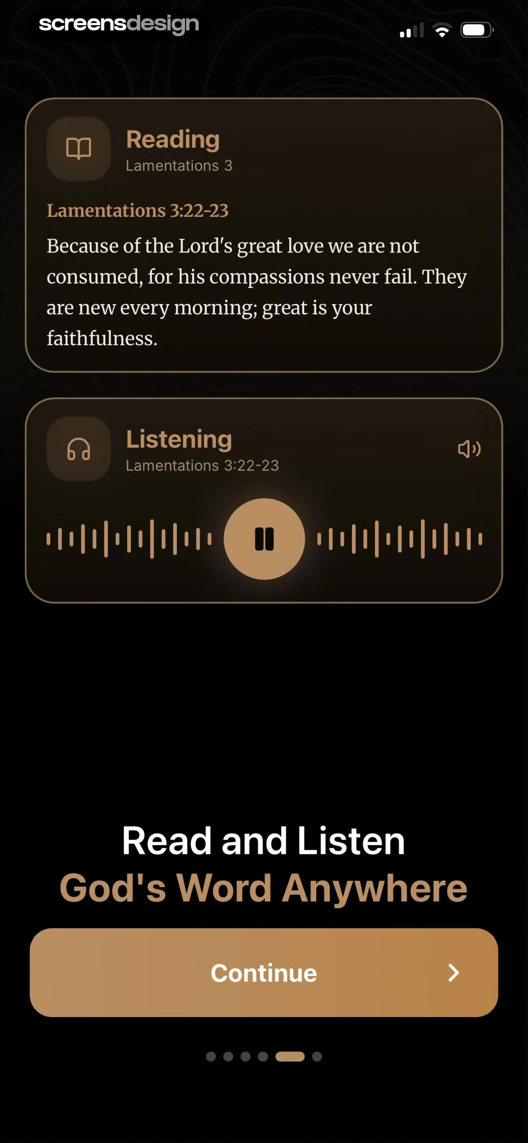 Holy Bible Widget: Daily Verse screen 7