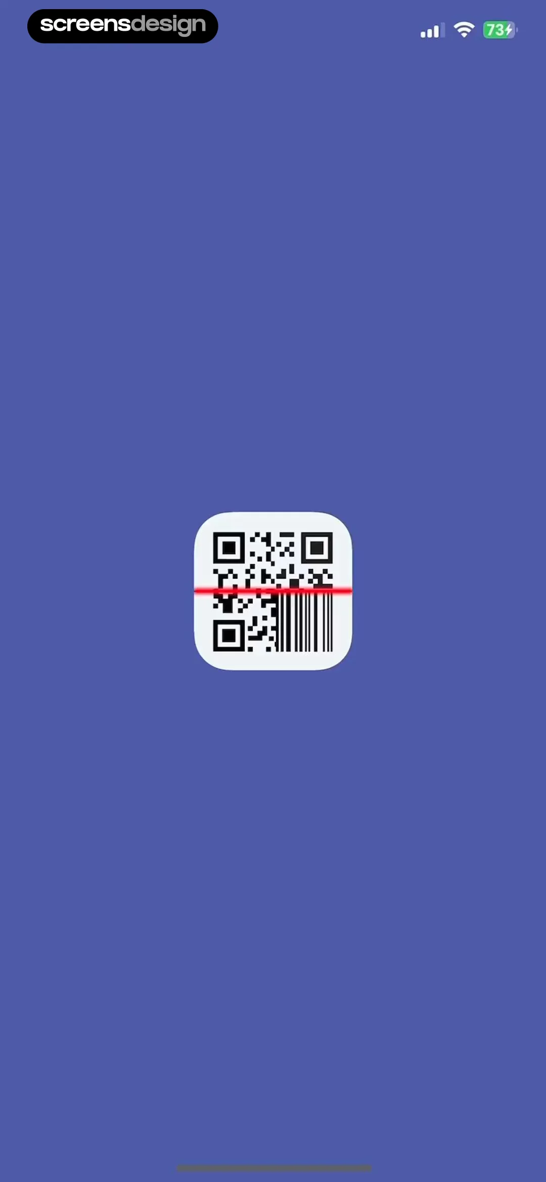 QR Code Reader · | ScreensDesign