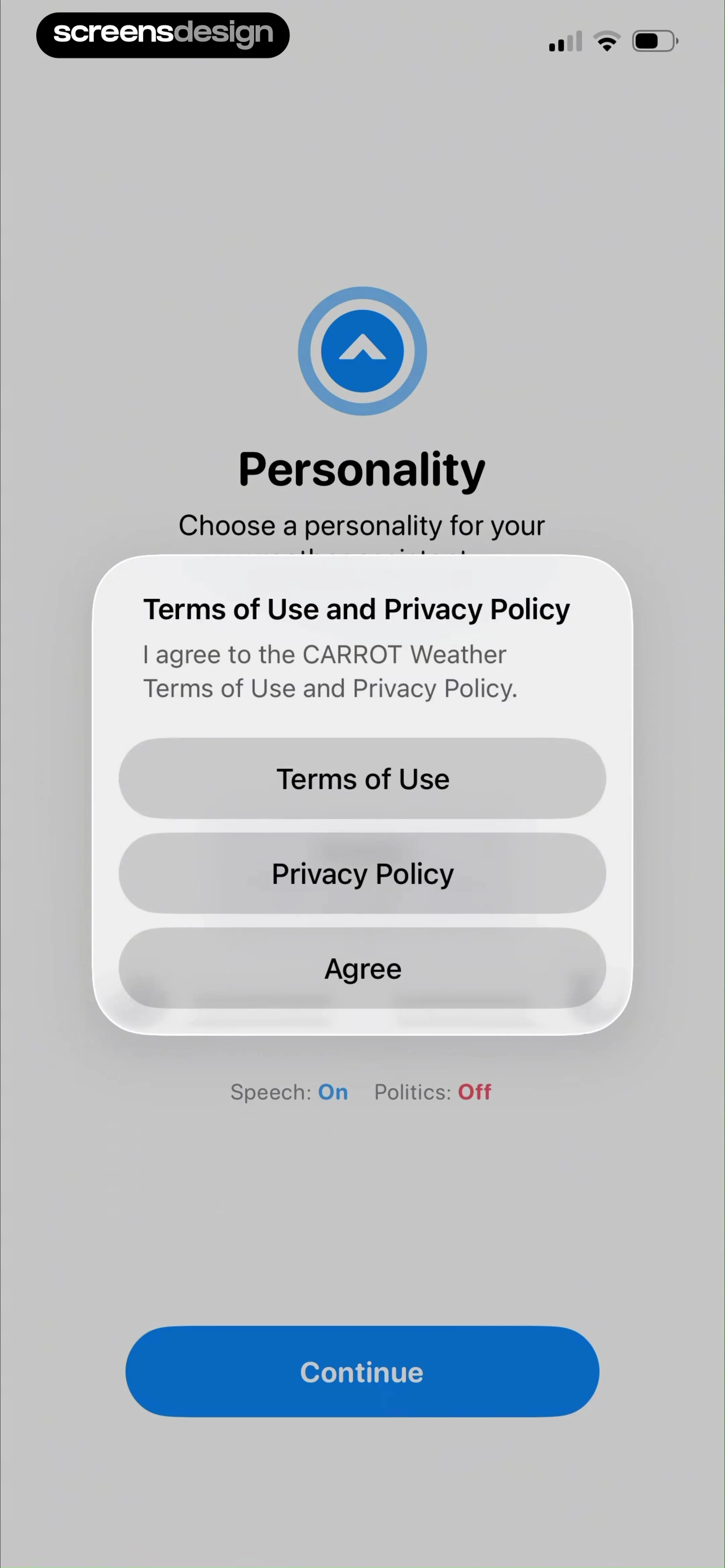CARROT Weather: Alerts & Radar screen 3