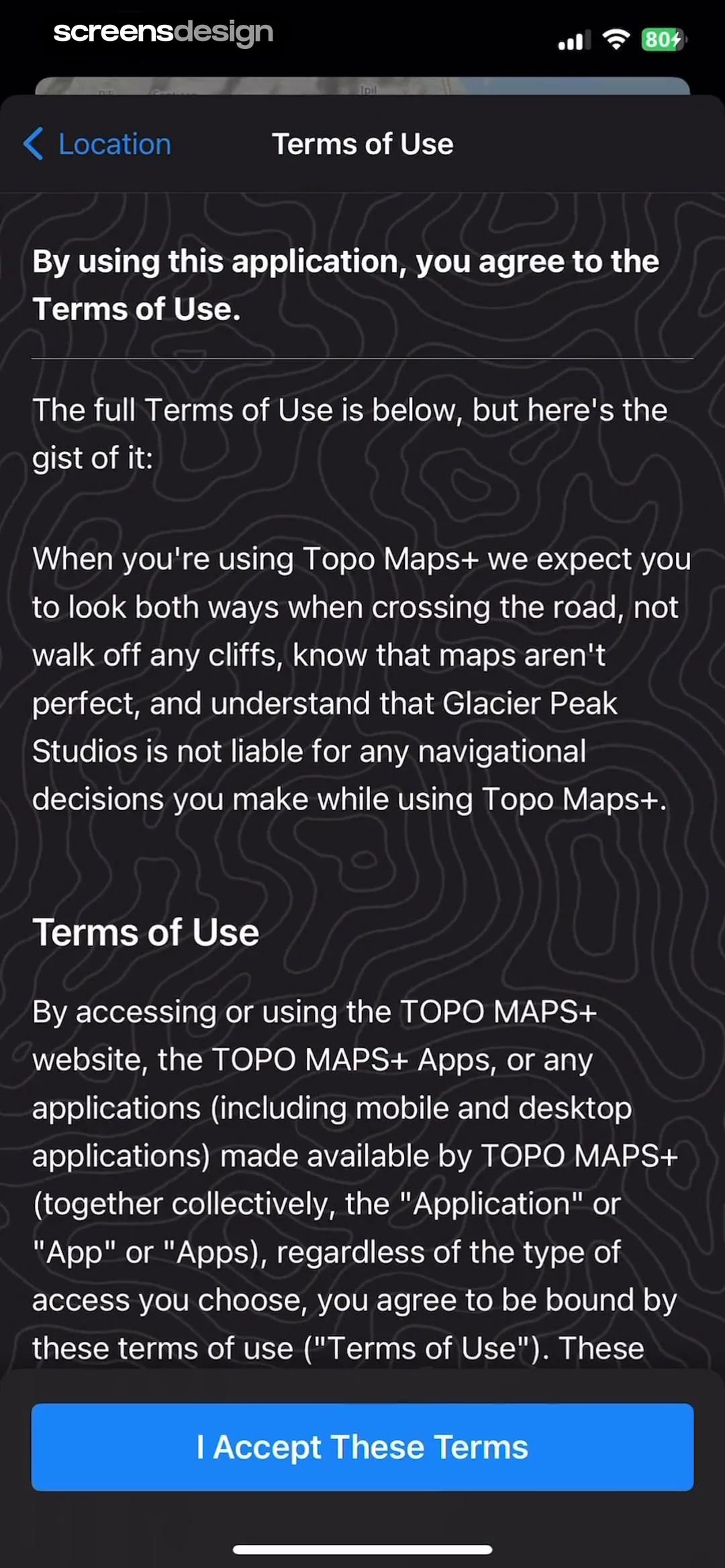 Topo Maps+: Topographic Maps screen 5