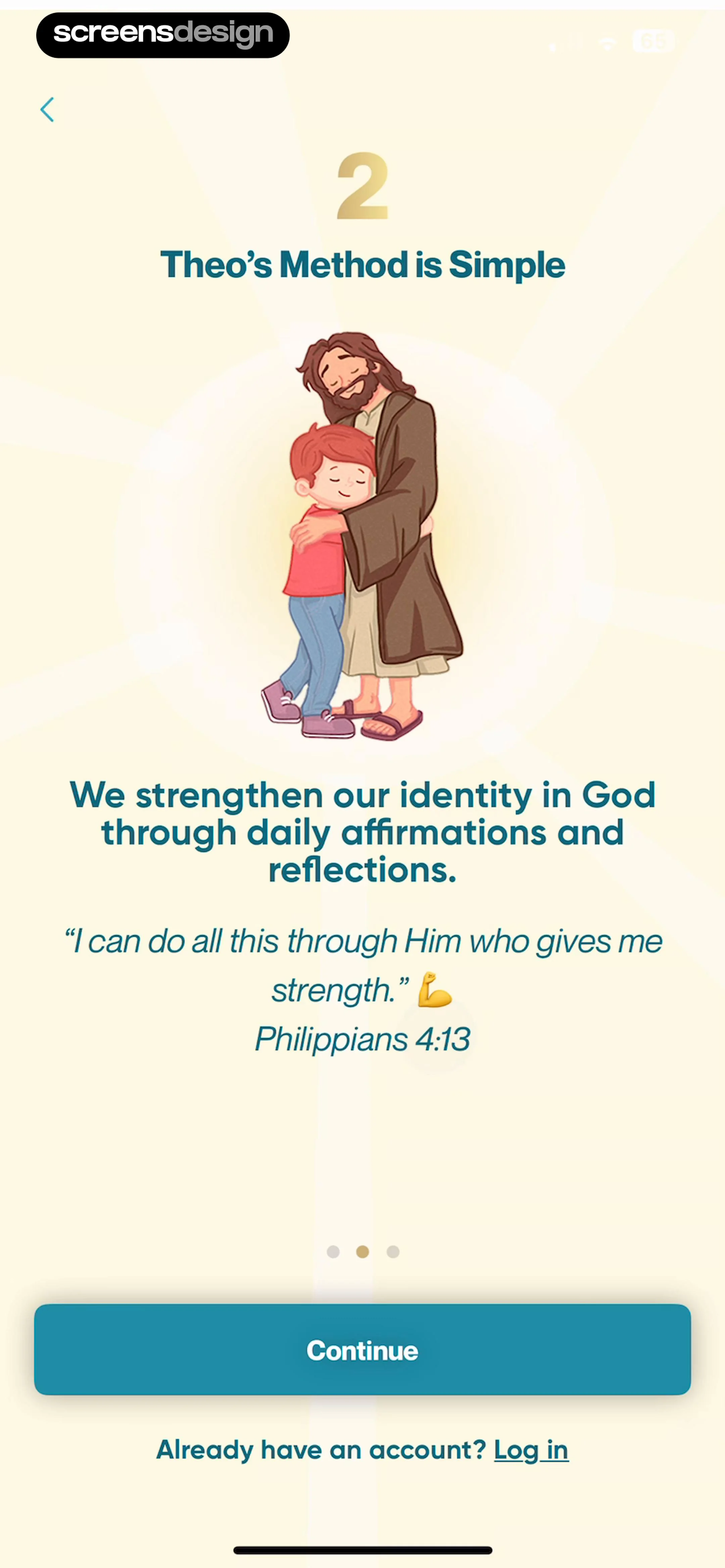 Theo: Prayer & Meditation screen 7