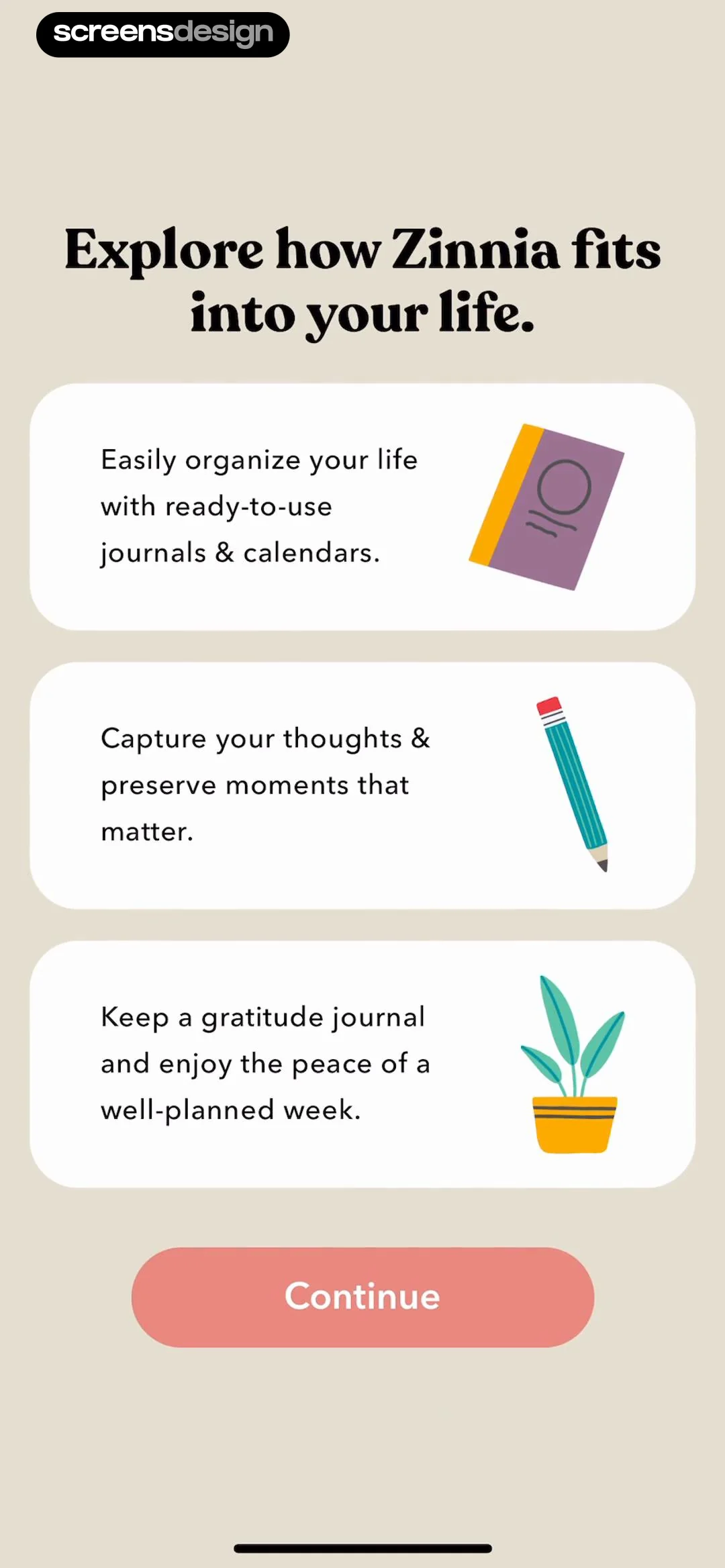 Planner & Journal - Zinnia screen 7
