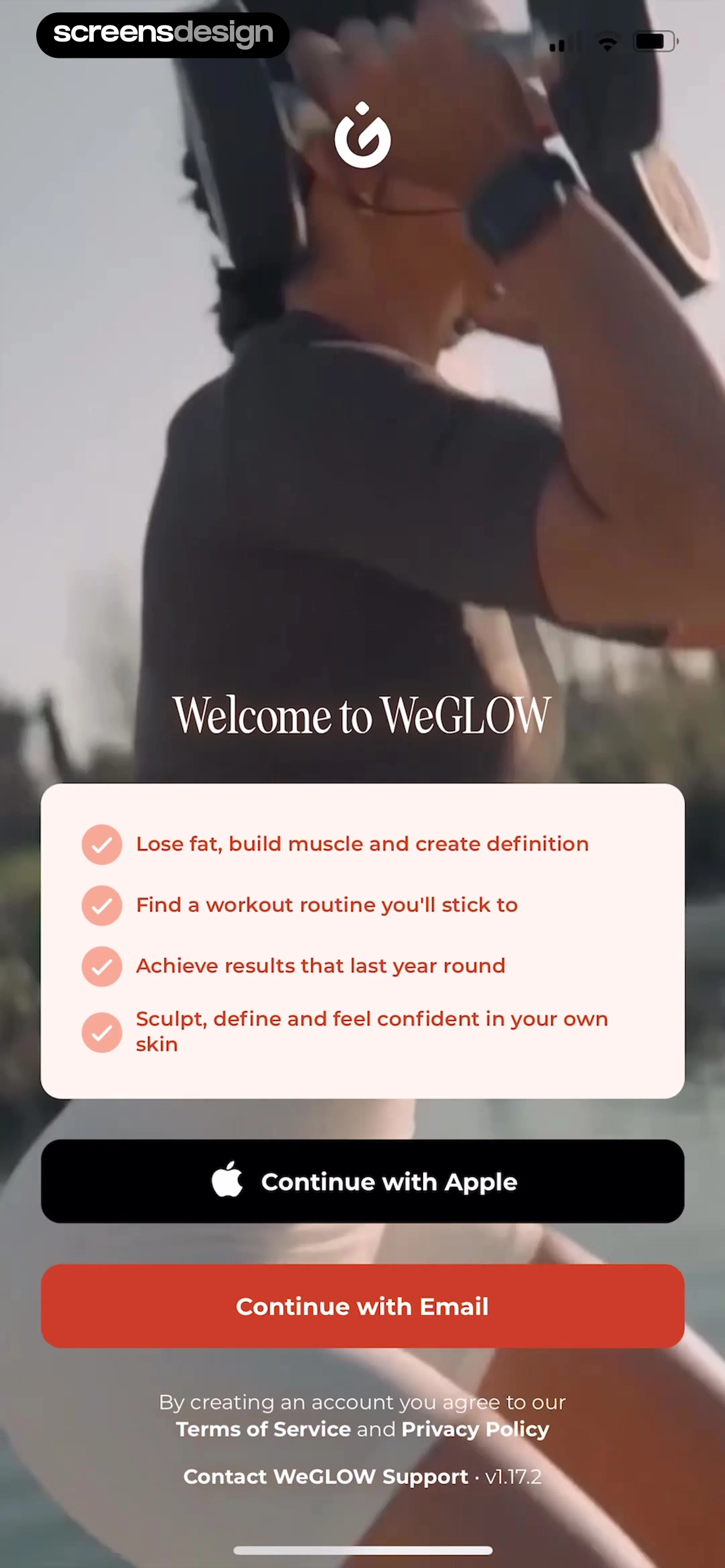 WeGLOW: Home Workout for Women screen 3