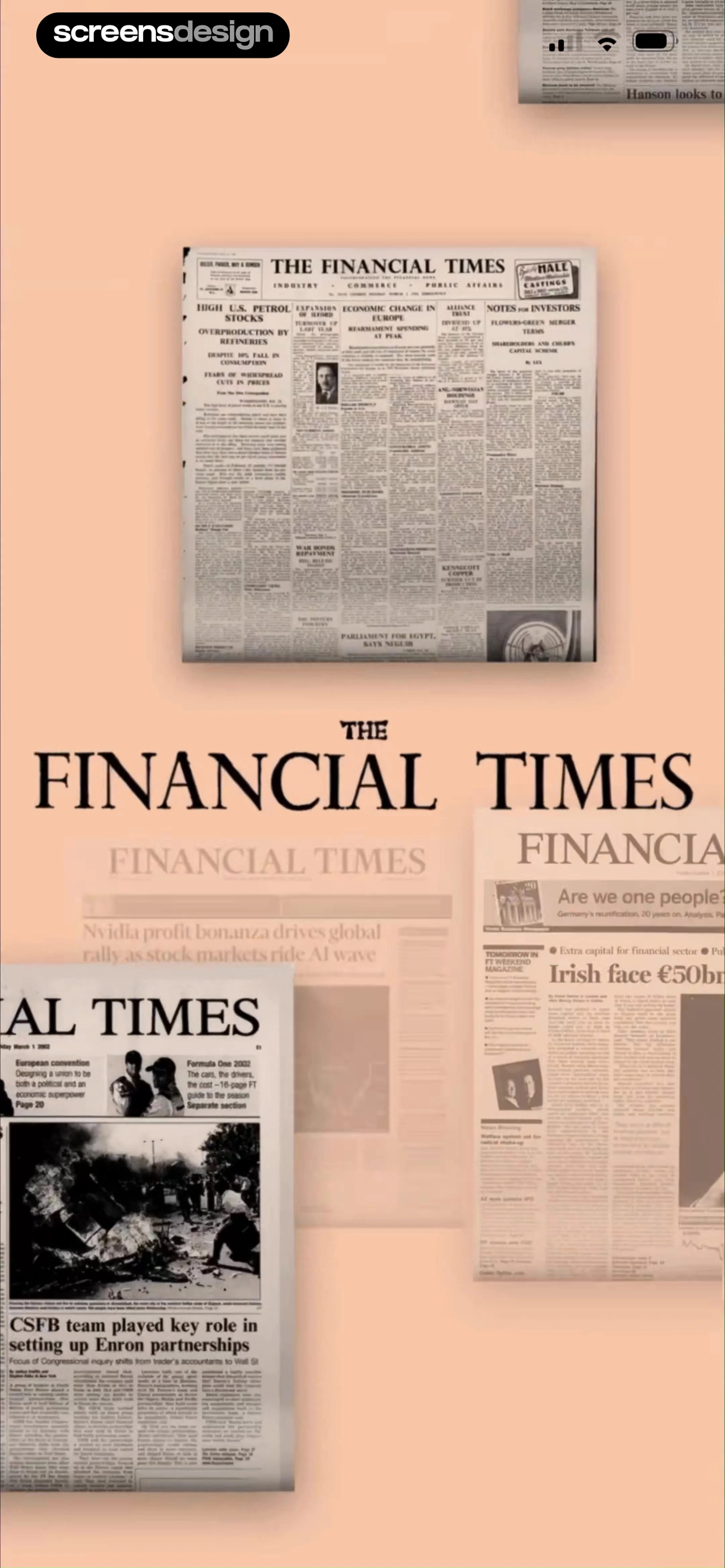 Financial Times: Business News screen 5